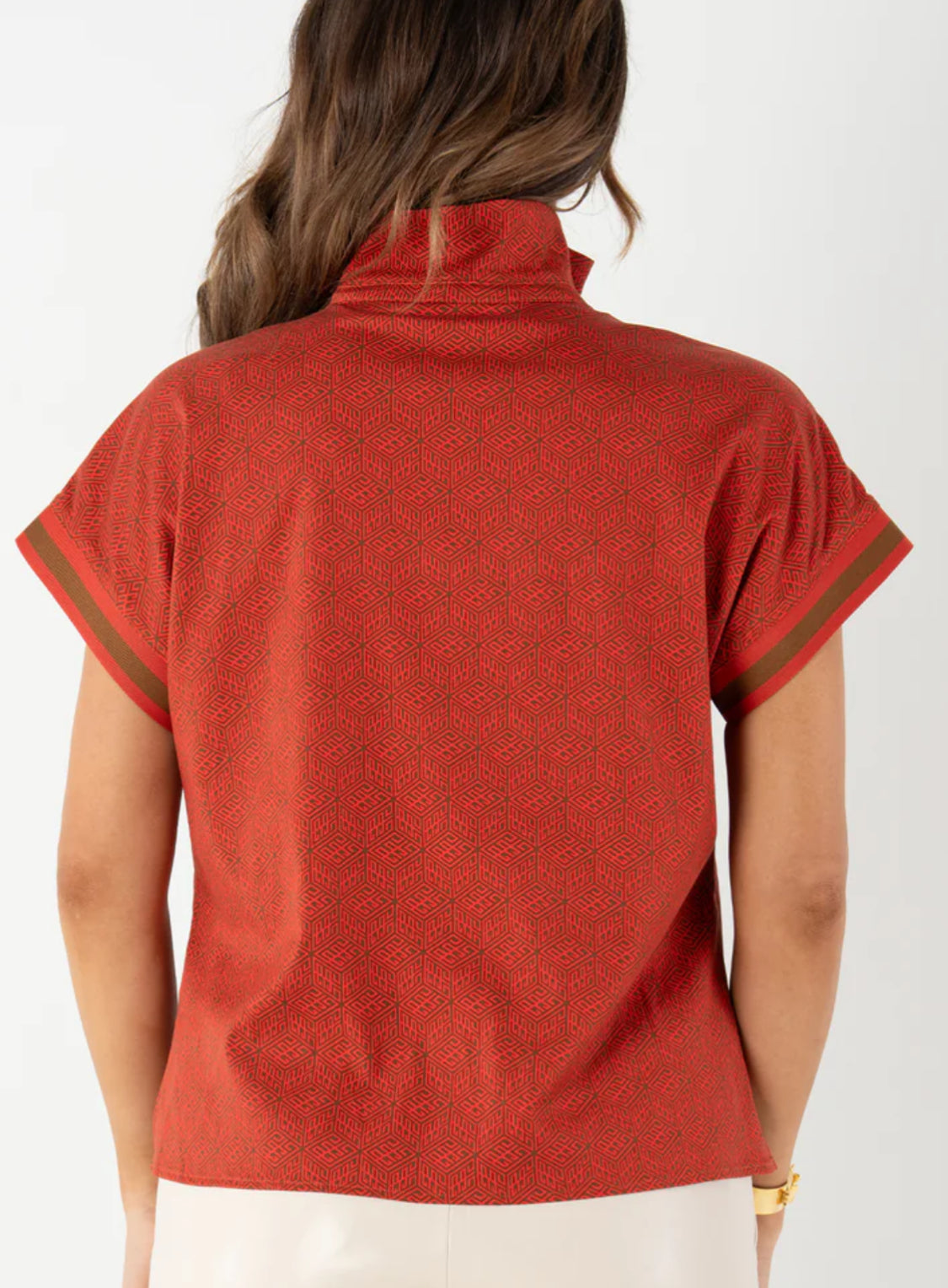 Emily McCarthy Poppy Pullover Tonal Monogram
