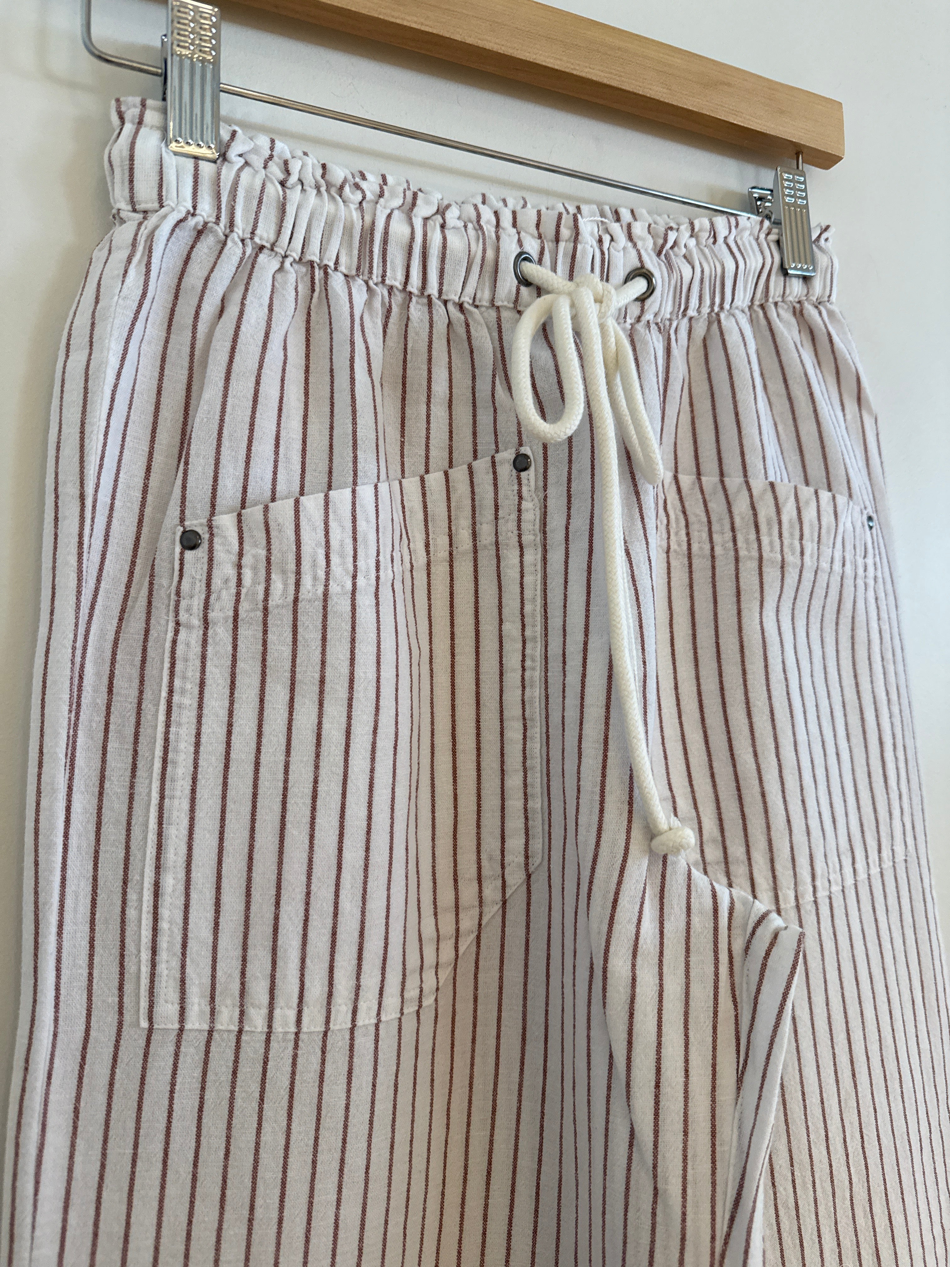 Lilla P Striped Pant Bark