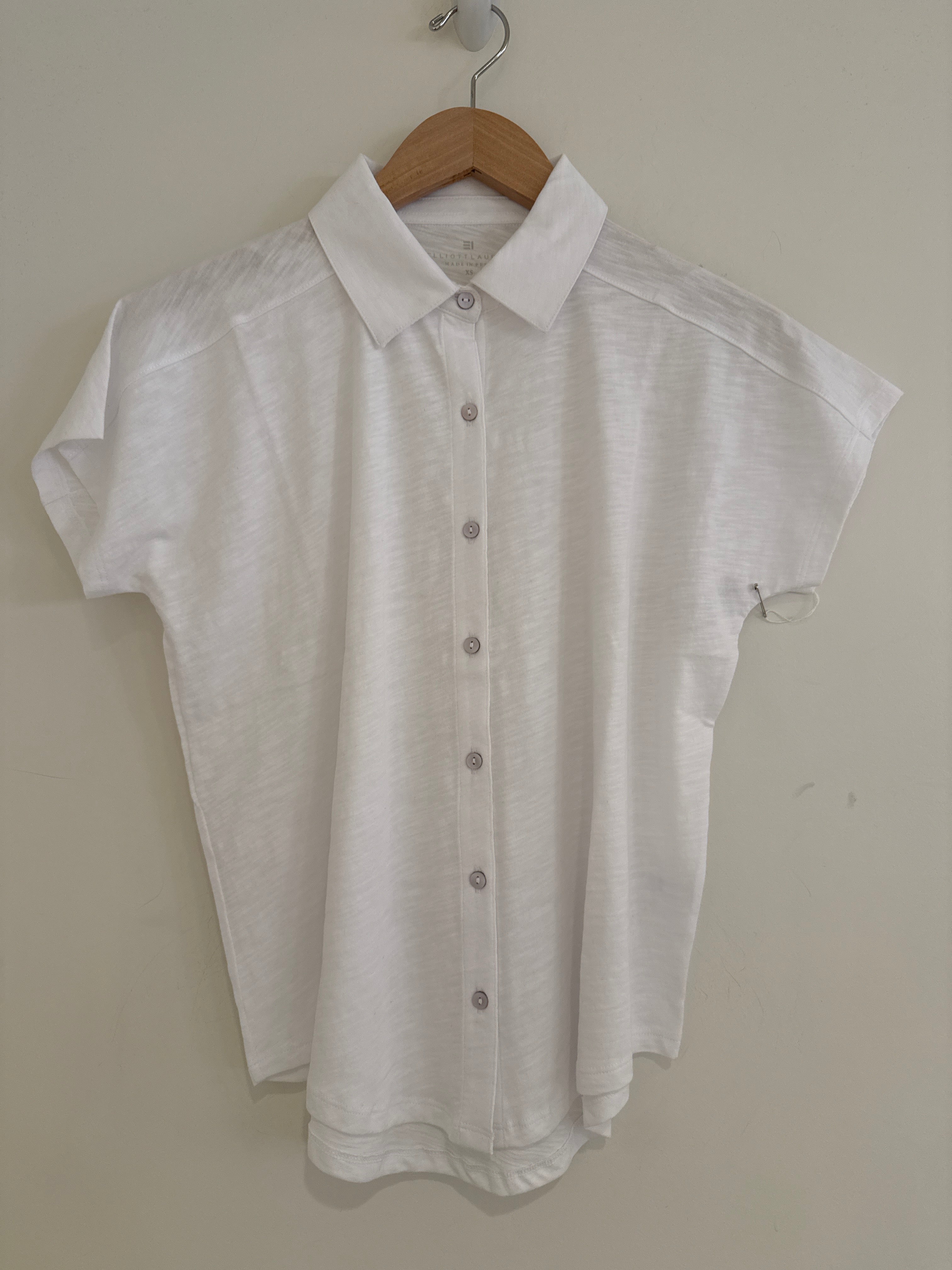 Elliott Lauren Button Front Tee