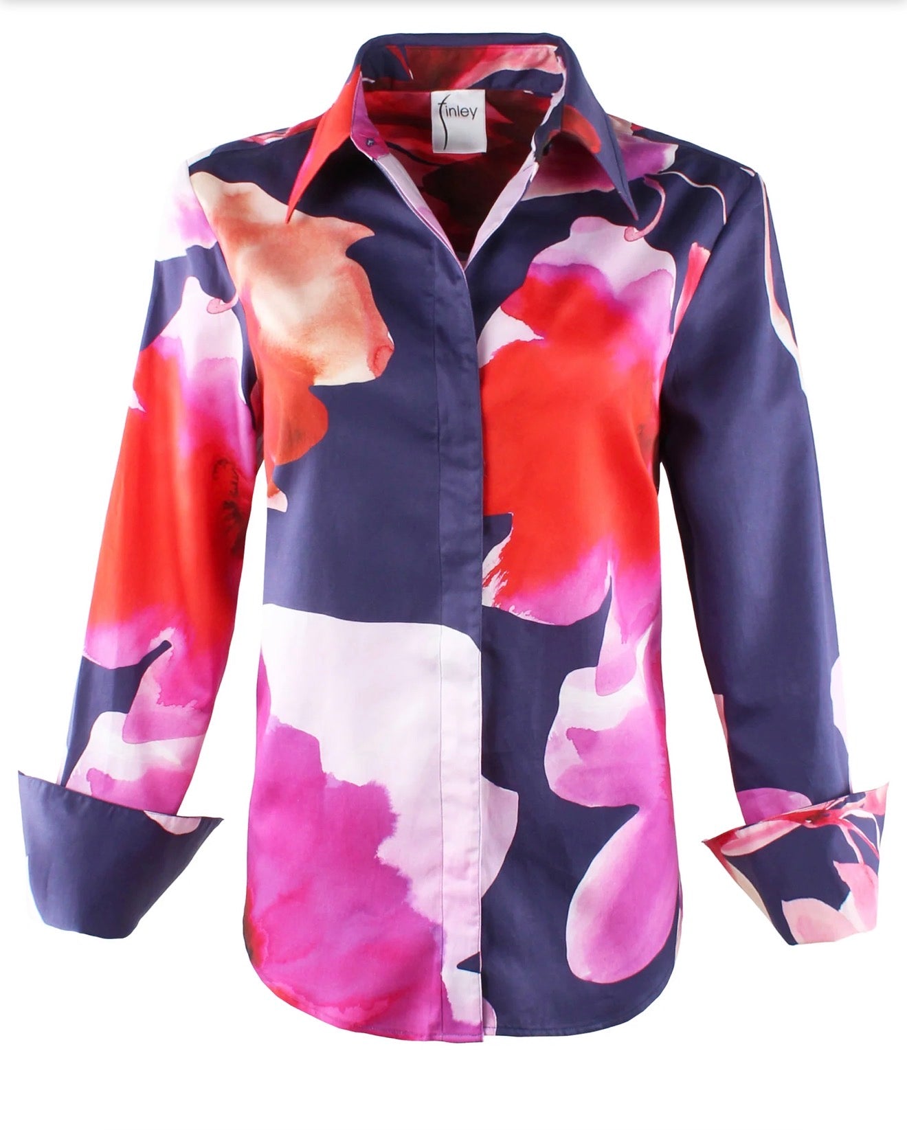 Finley Savvy Blouse Flower Bomb
