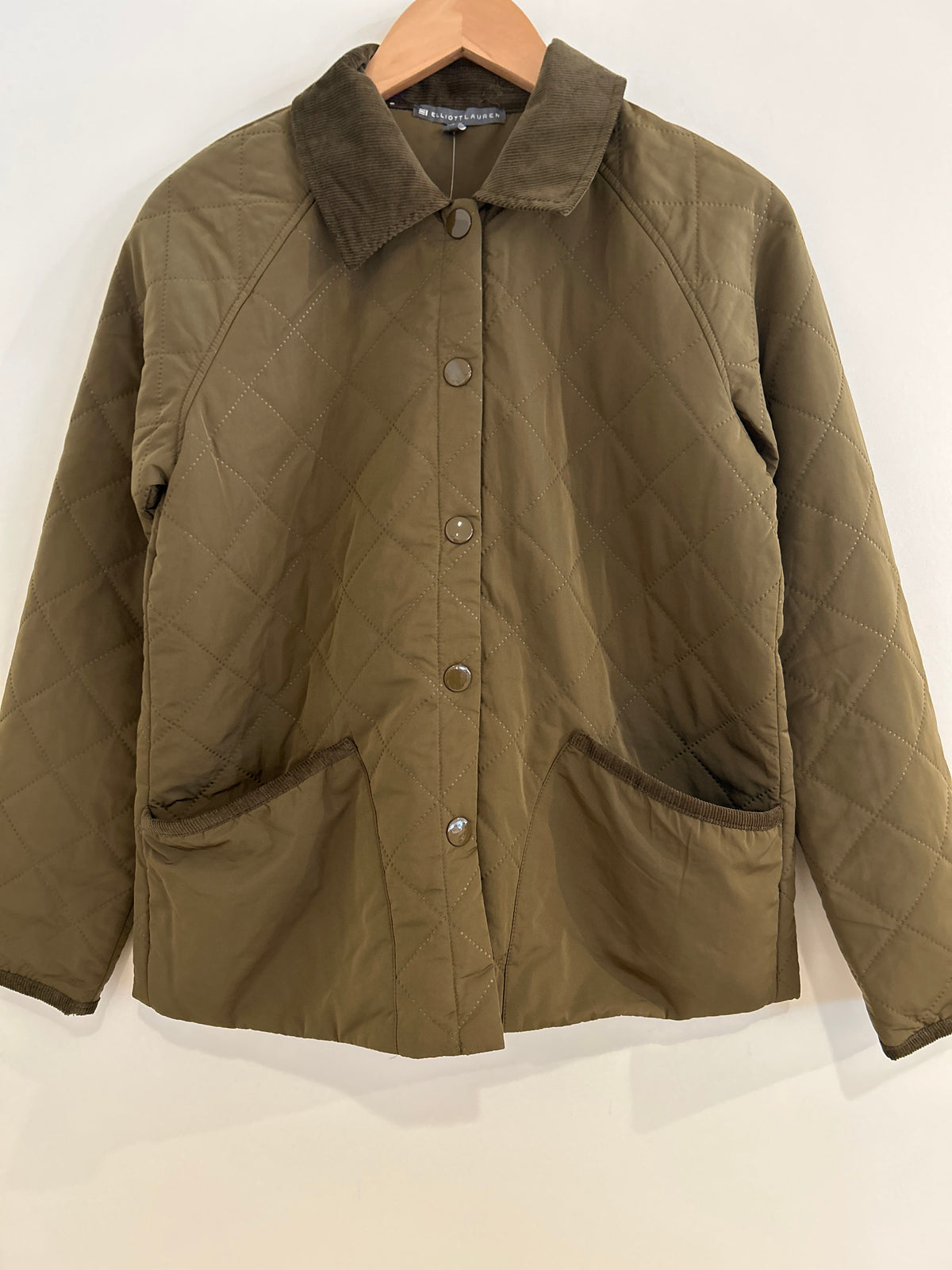 Elliott Lauren Quilted Barn Jacket Olive