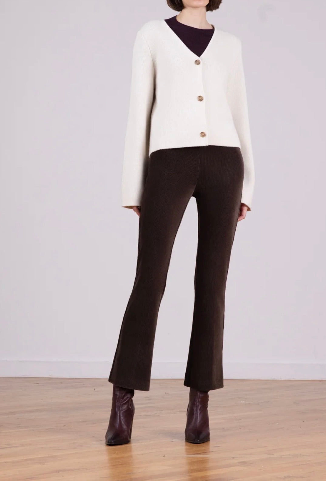 Avenue Montaigne Leo Pant Moss Corduroy