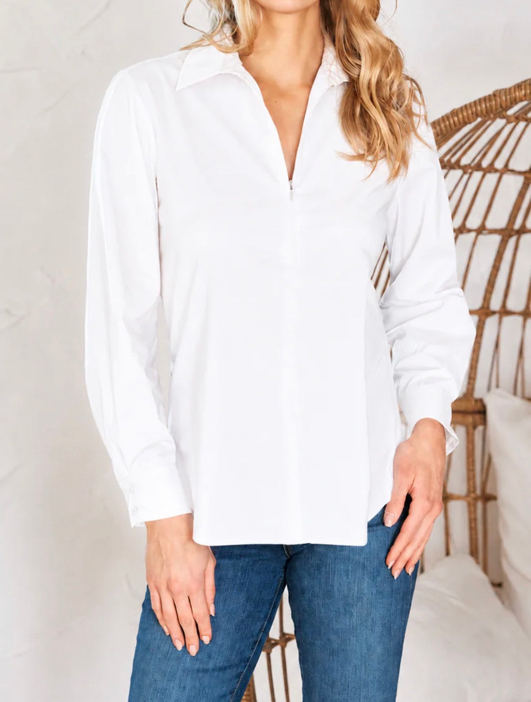 Finley Endora Zipper Top