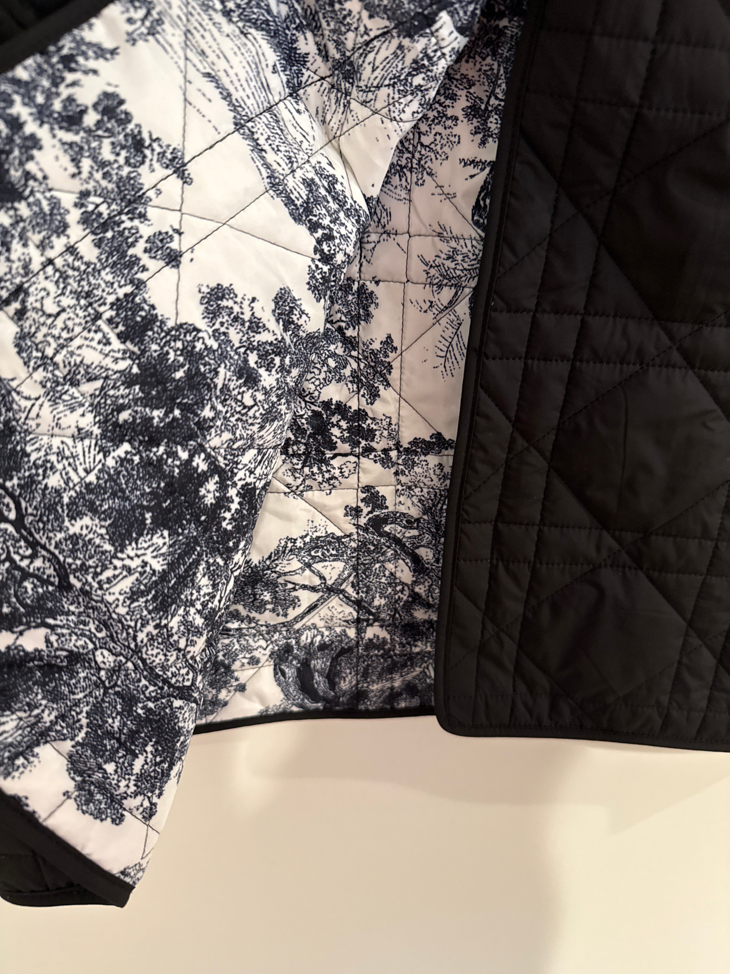 Joh Quilted Car Coat Black