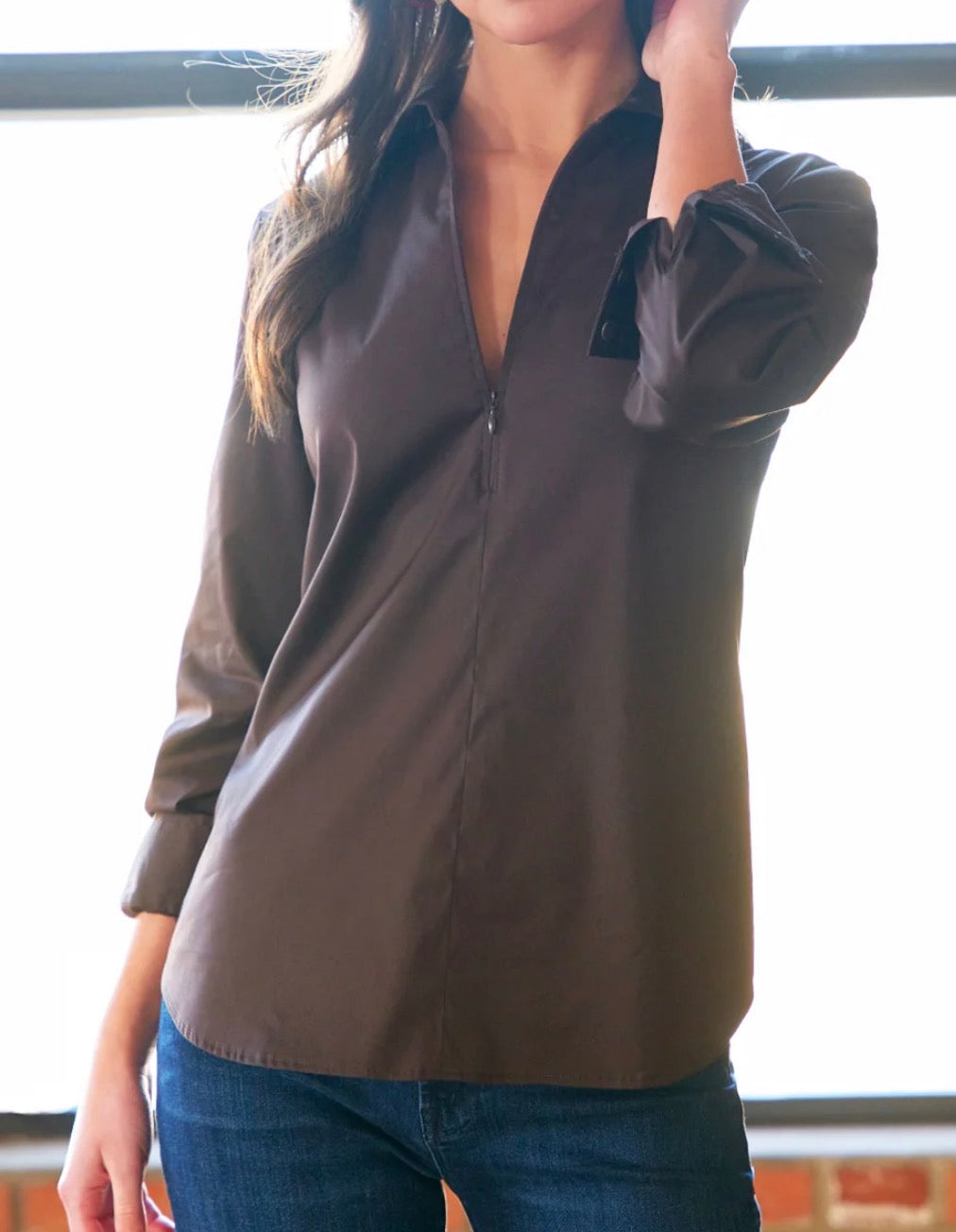 Finley Endora Zipper Top