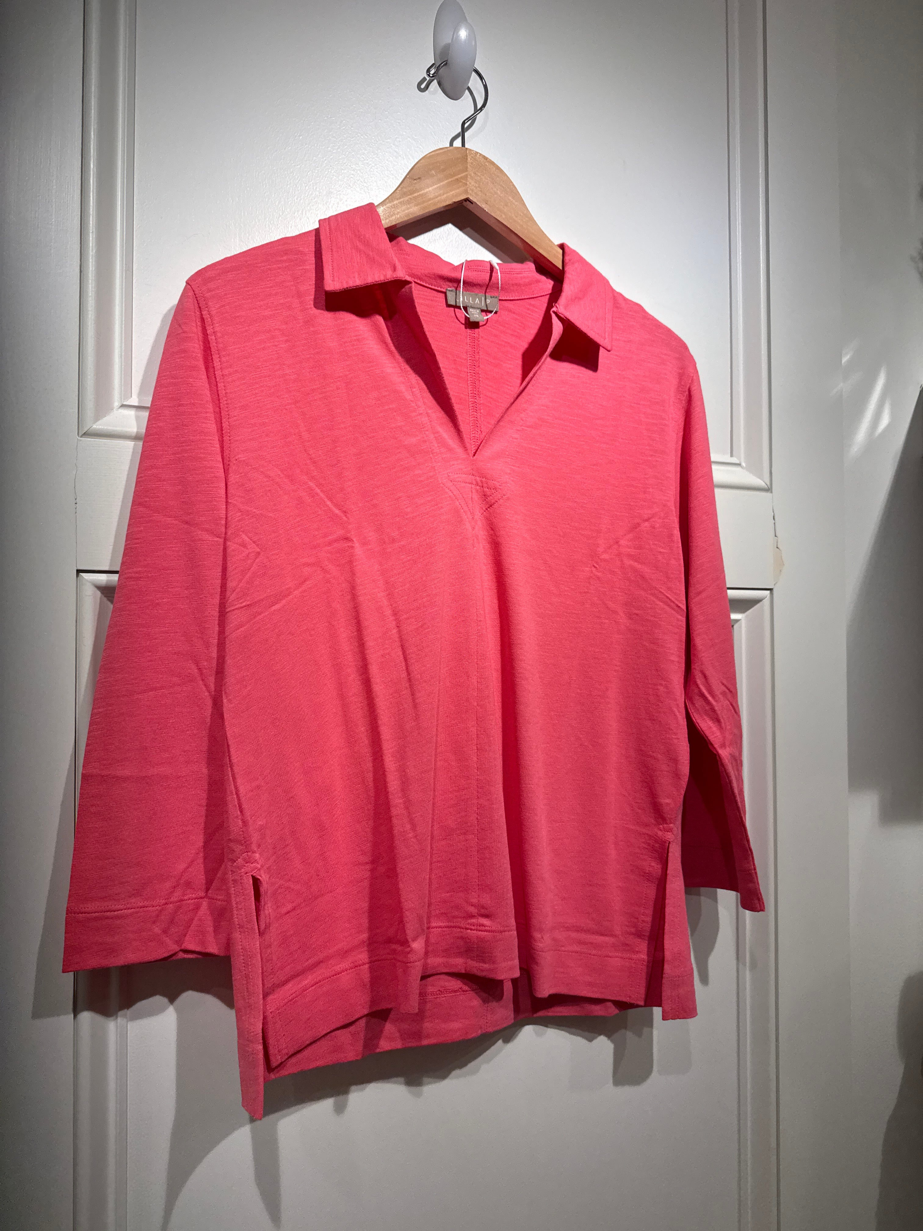Lilla P Split Neck Tunic Punch