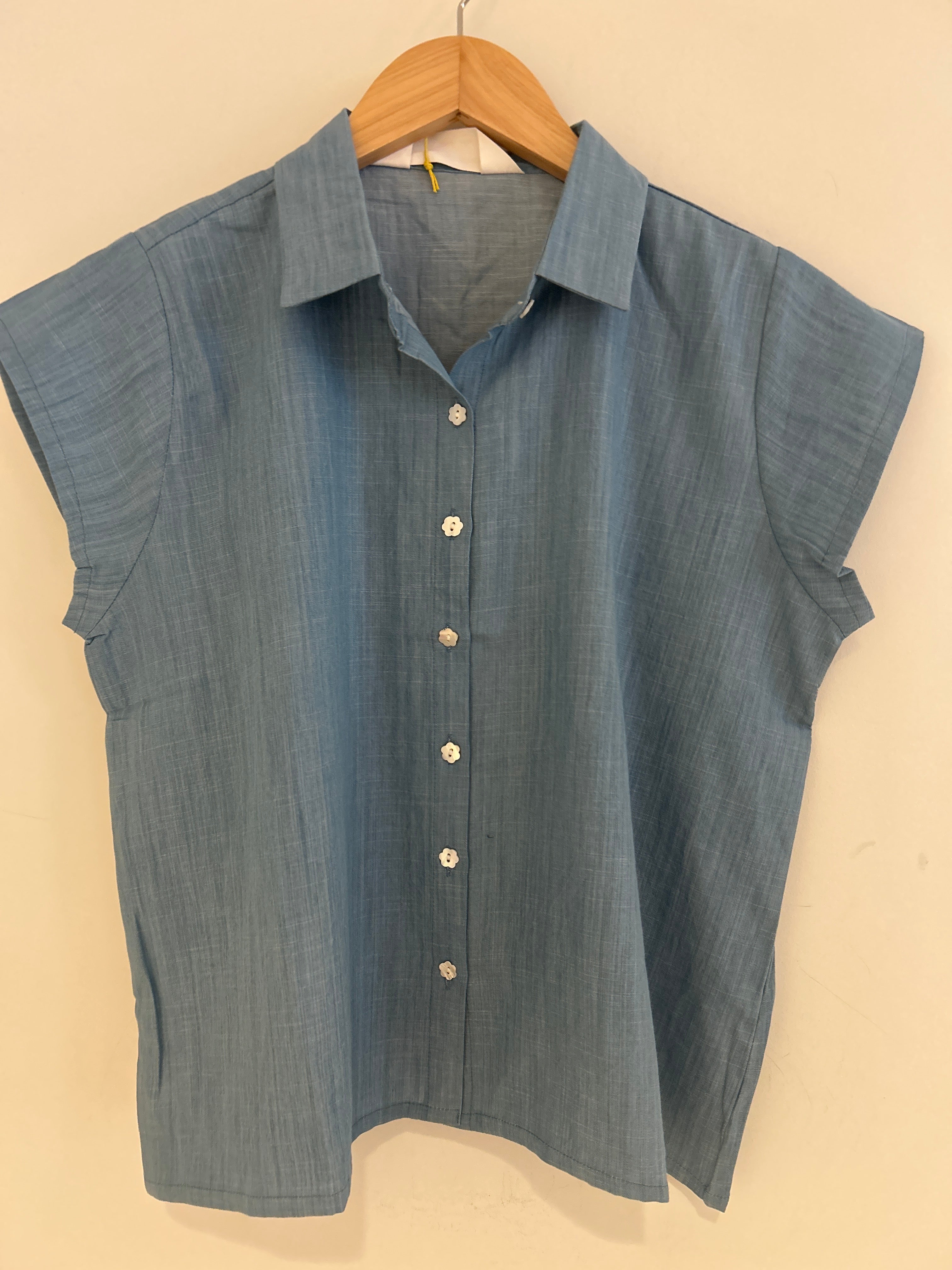 Compañia Fantastica Chambray Top