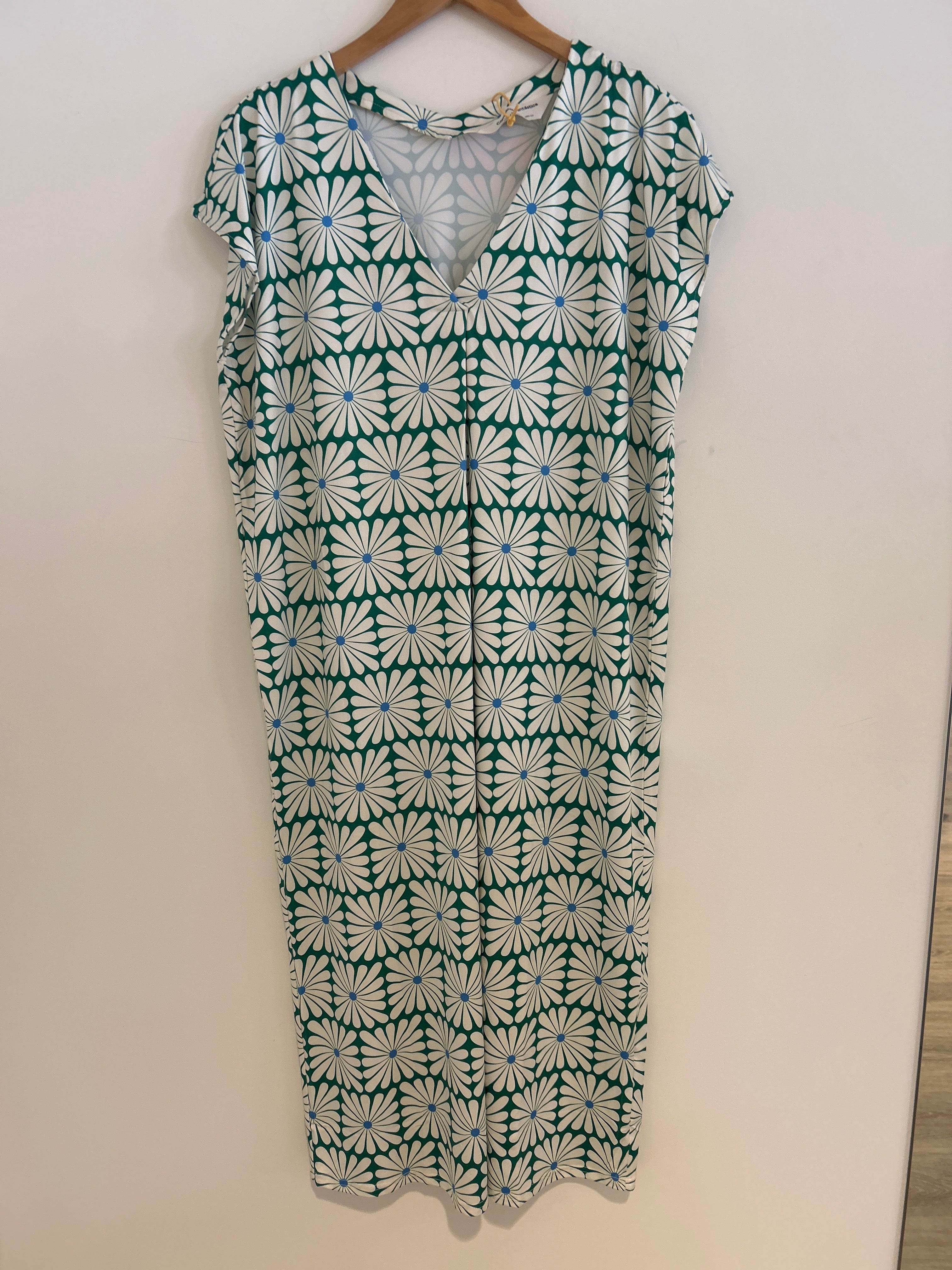 Compañia Fantastica Kaftan Green Floral