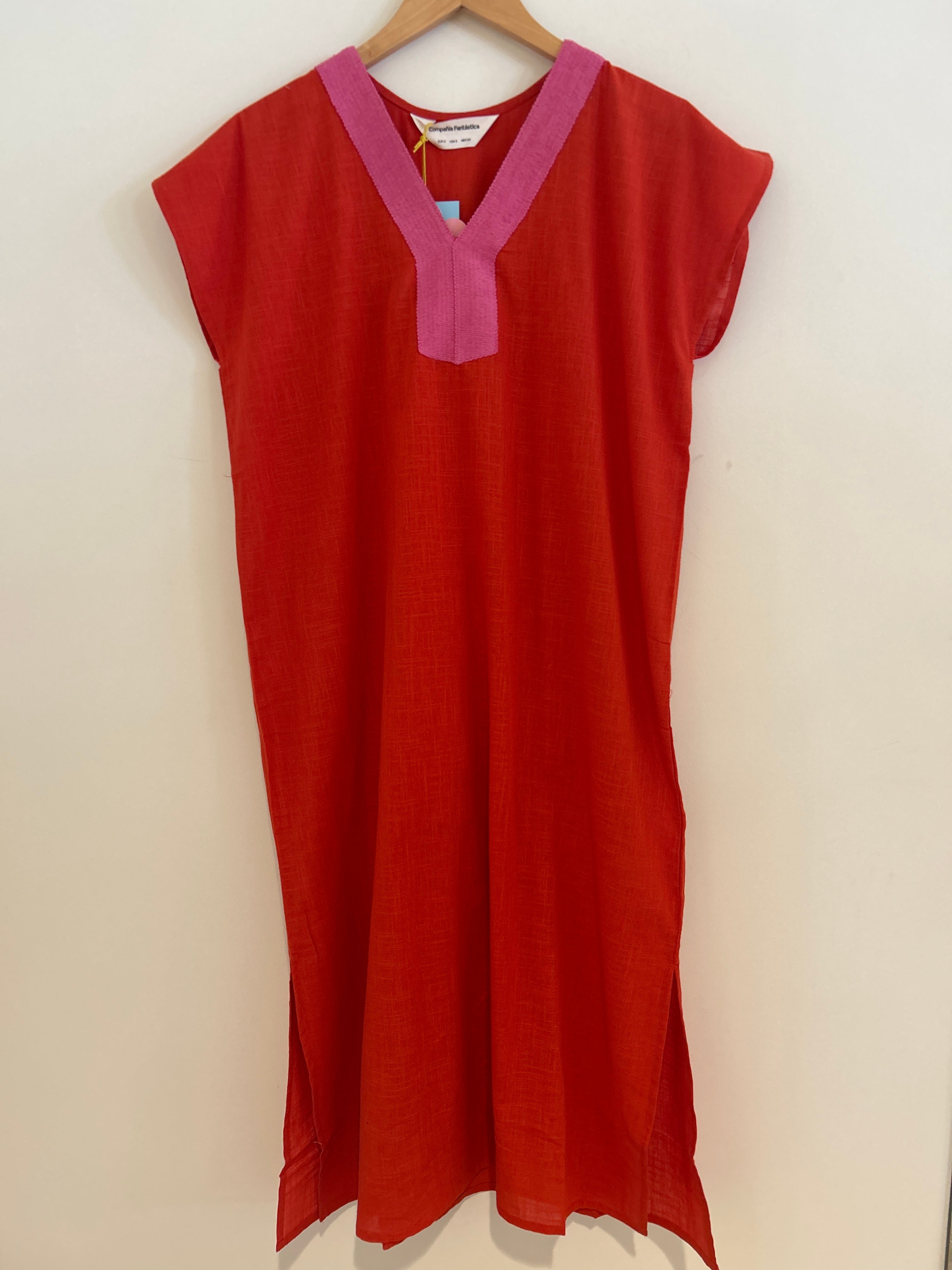 Compañia Fantastica Long Kaftan Poppy