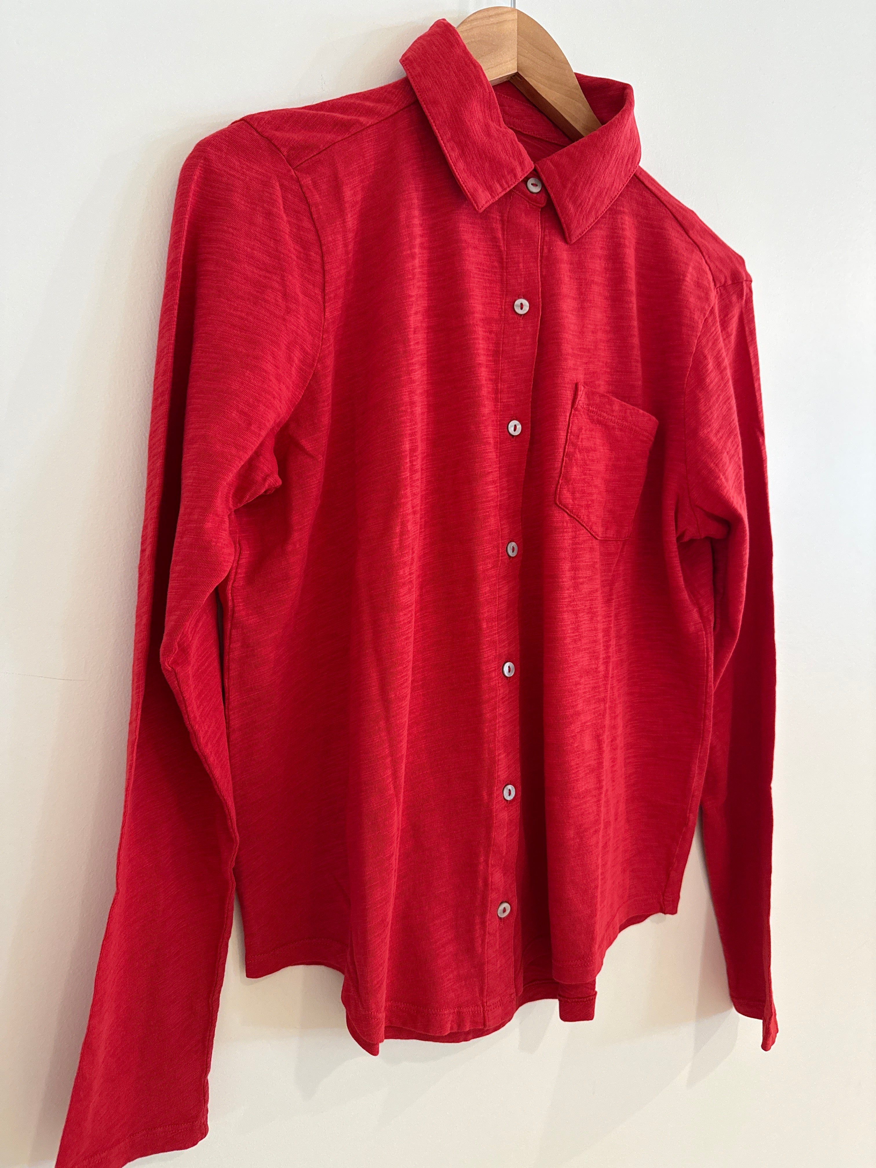 Elliott Lauren Long Sleeve Knit Shirt