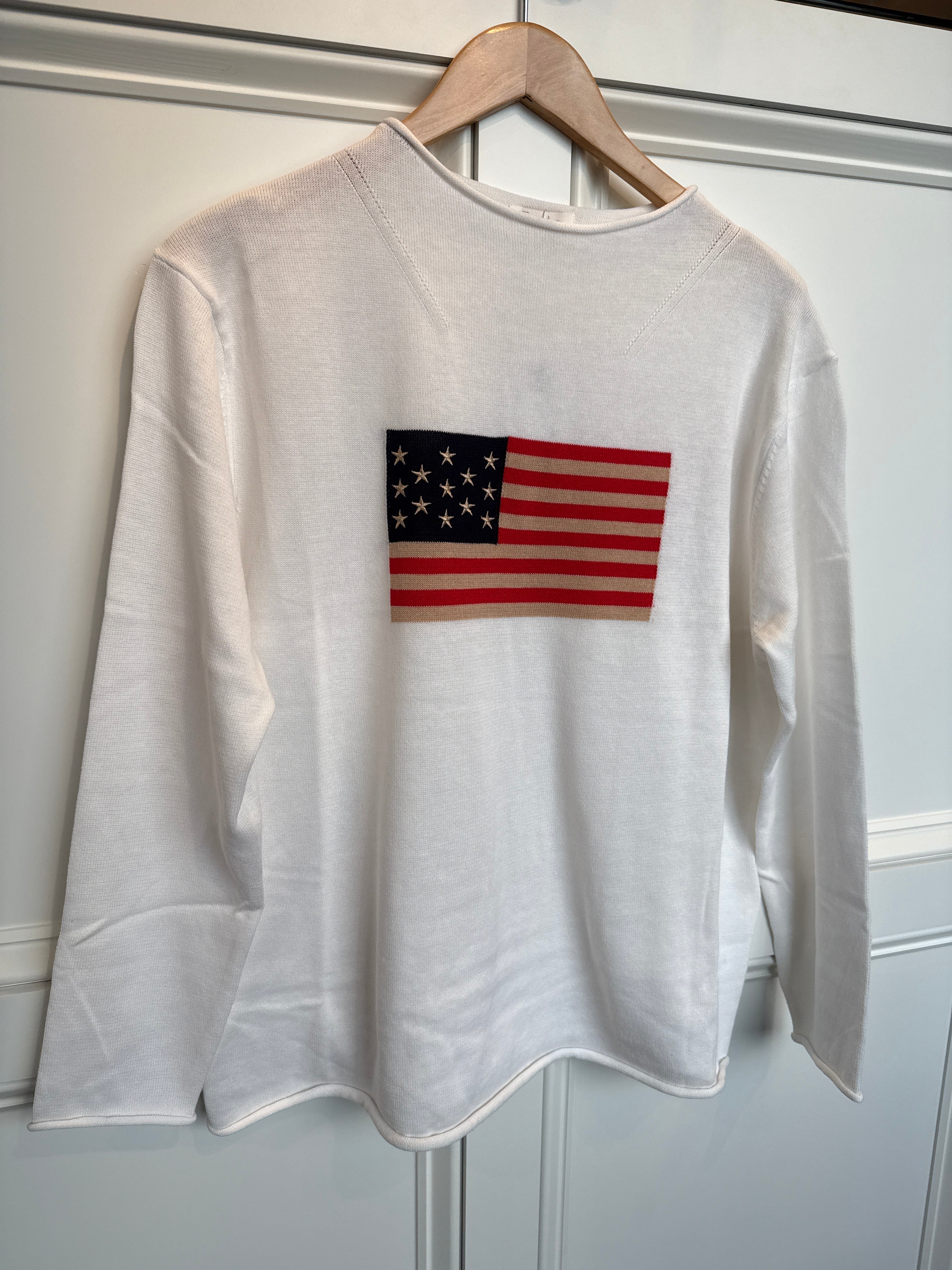 Fame American Flag Sweater