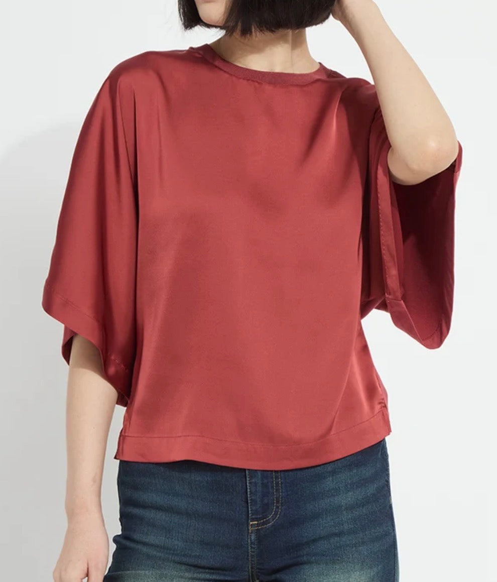 Lysse Ginger Top Copper Blush
