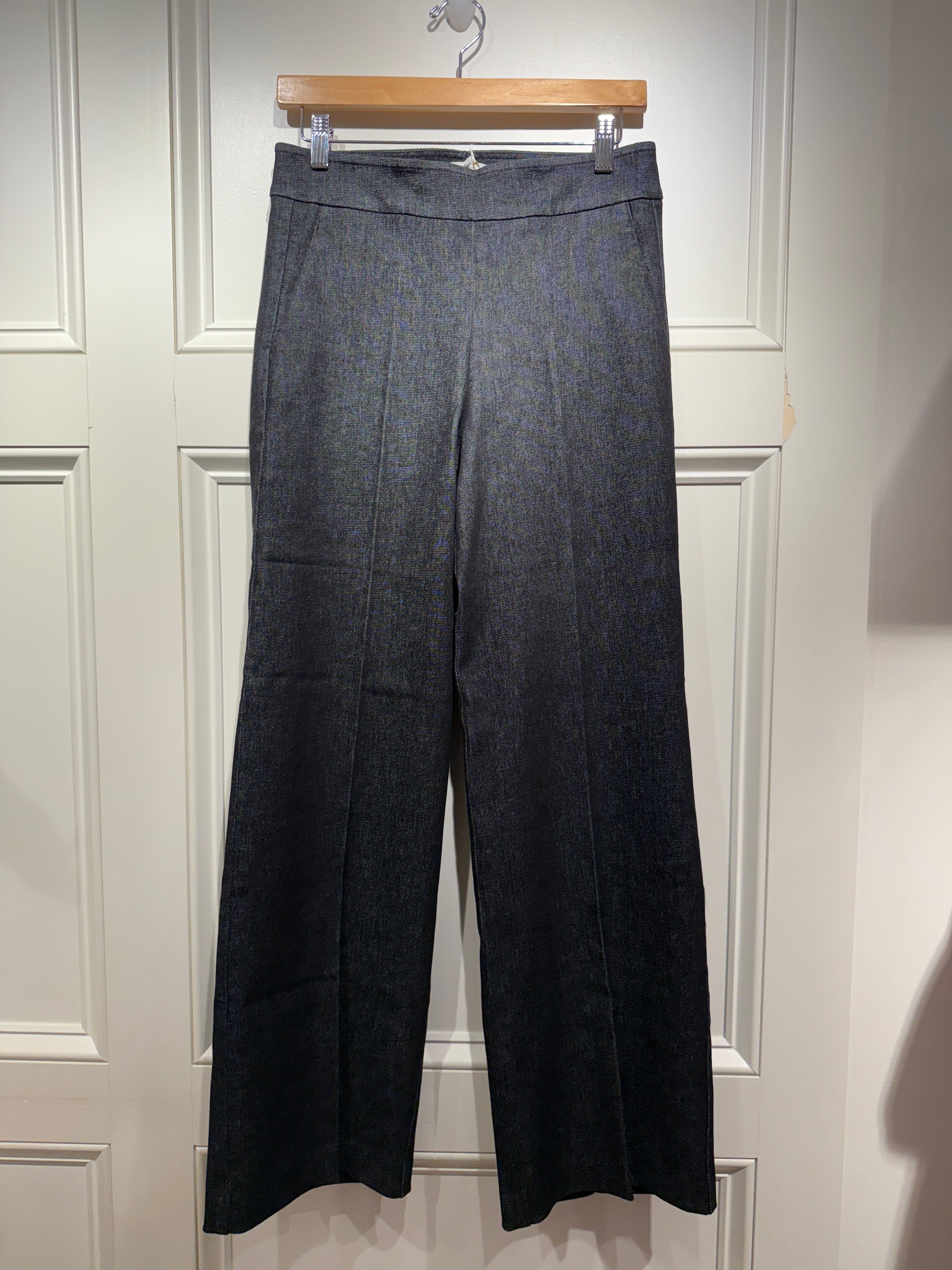 Avenue Montaigne Carla Denim Pants Black