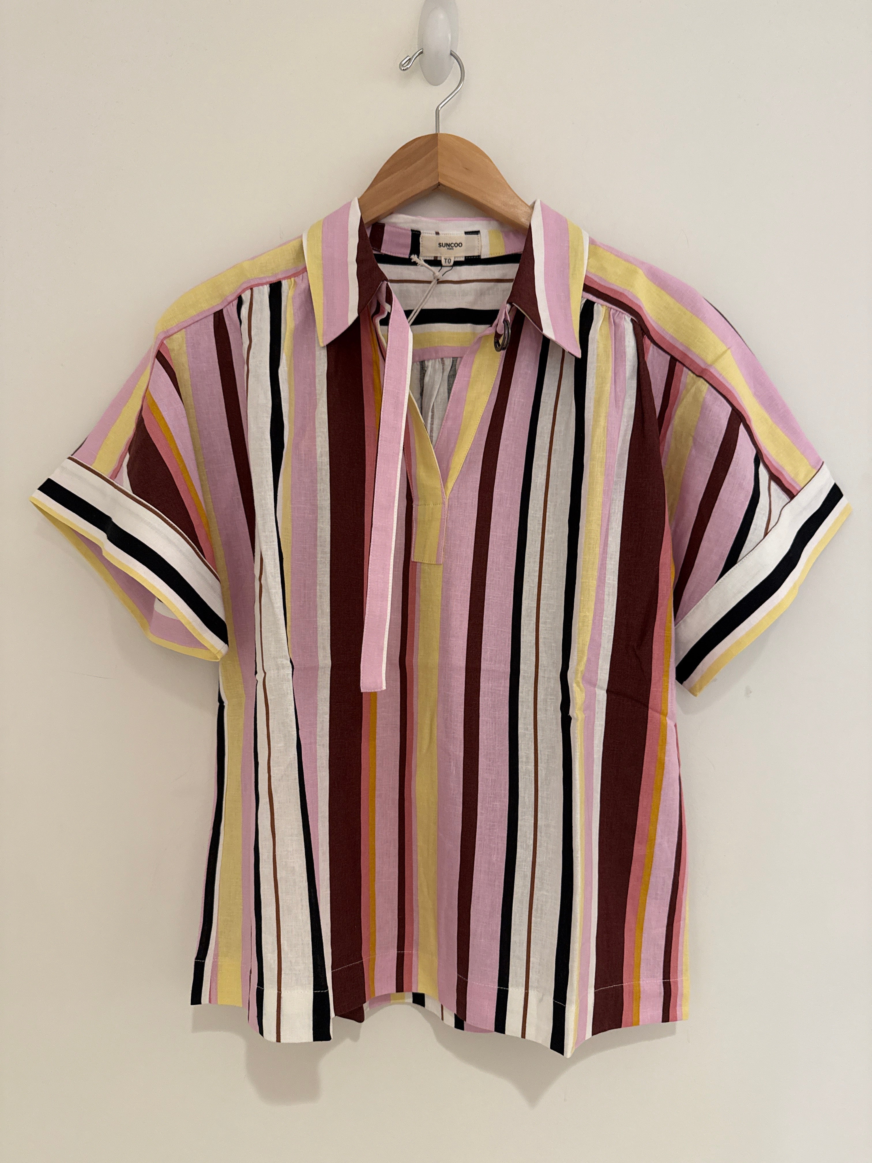 Suncoo Lesley Striped Blouse