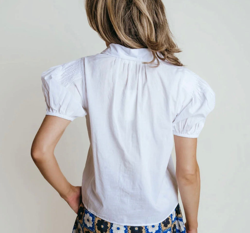 LaRoque Nadia Blouse White