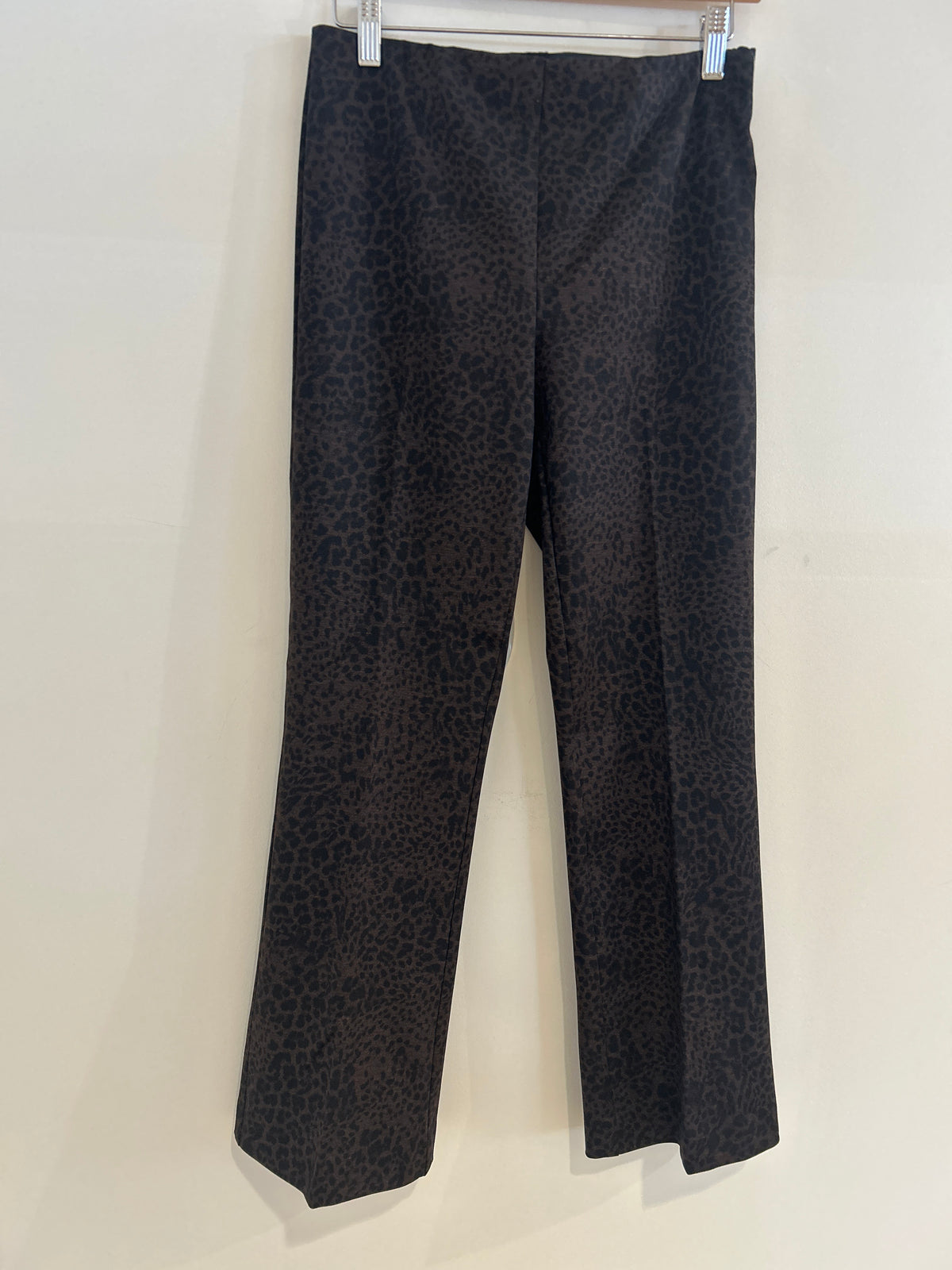Elliott Lauren Animal Print Pants Black/Chocolate