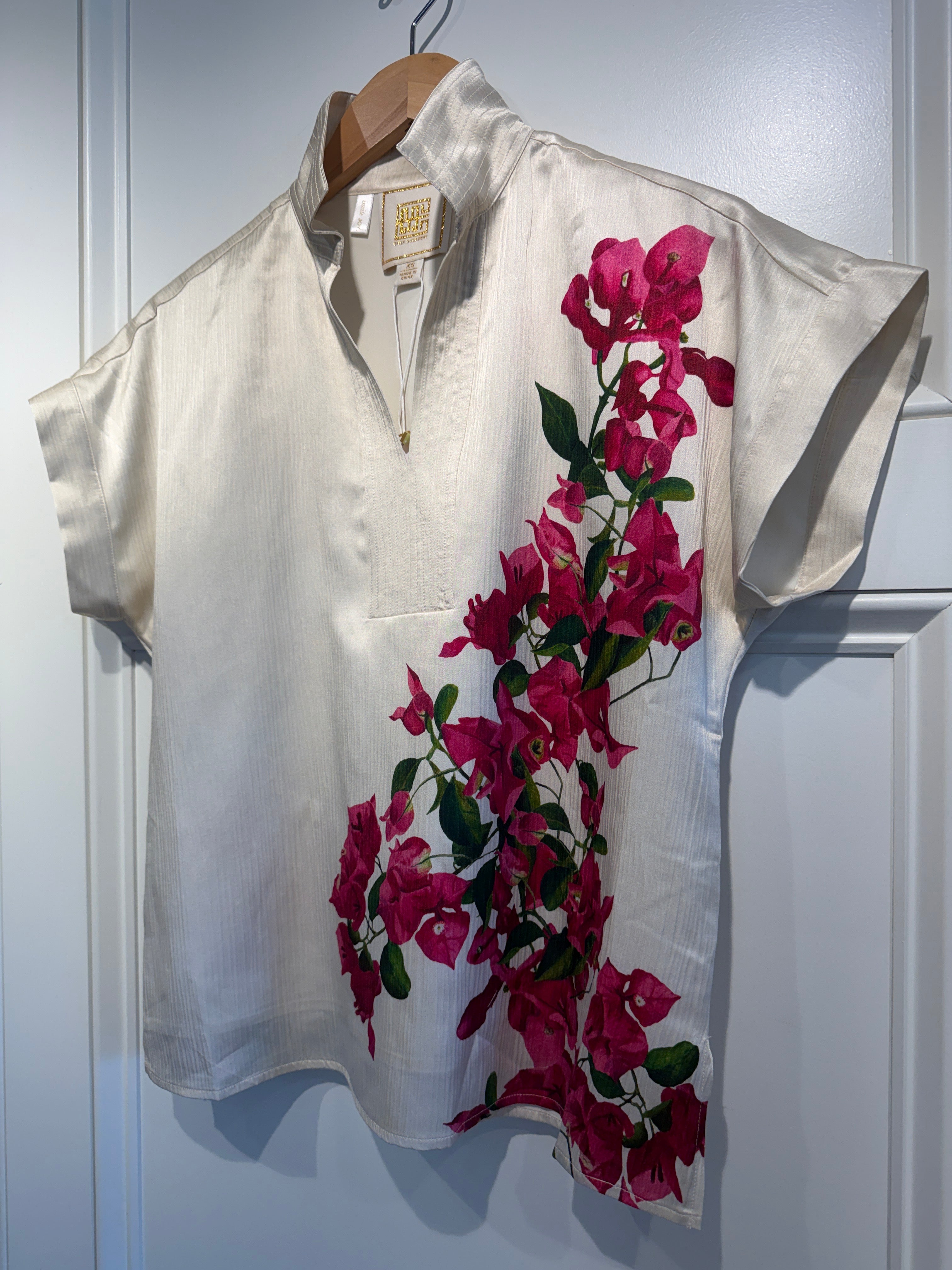 Emily McCarthy Riviera Top Bougainvillea