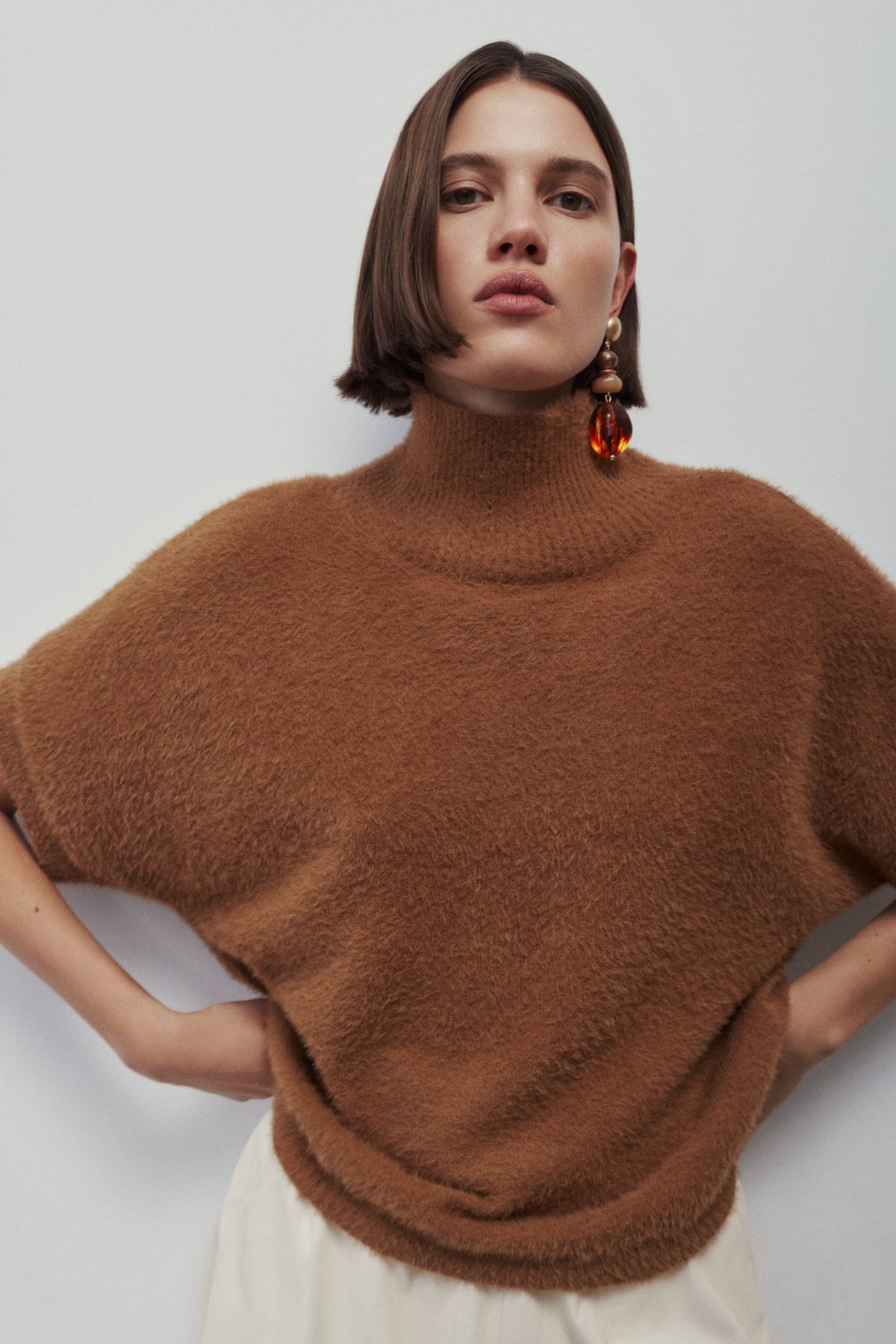 Melissa Nepton Jovani Sweater Camel