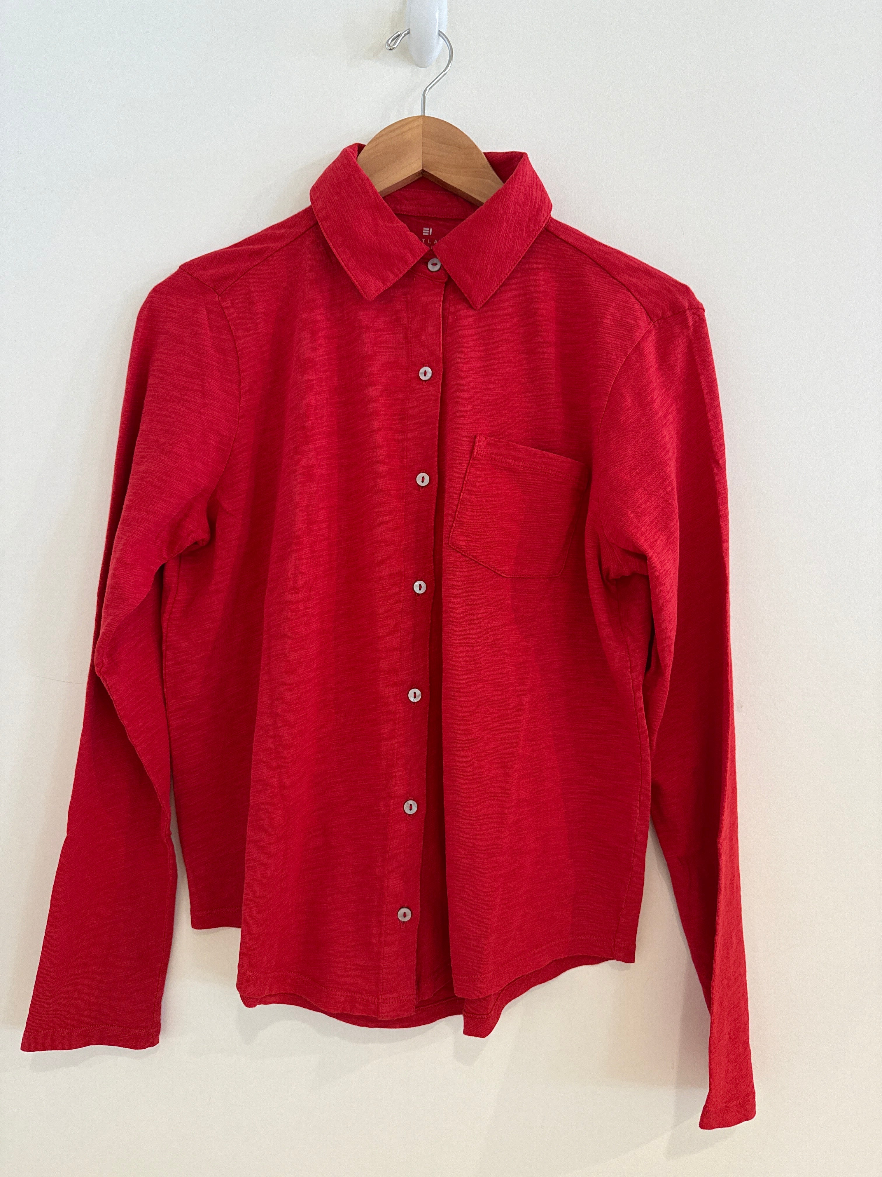 Elliott Lauren Long Sleeve Knit Shirt
