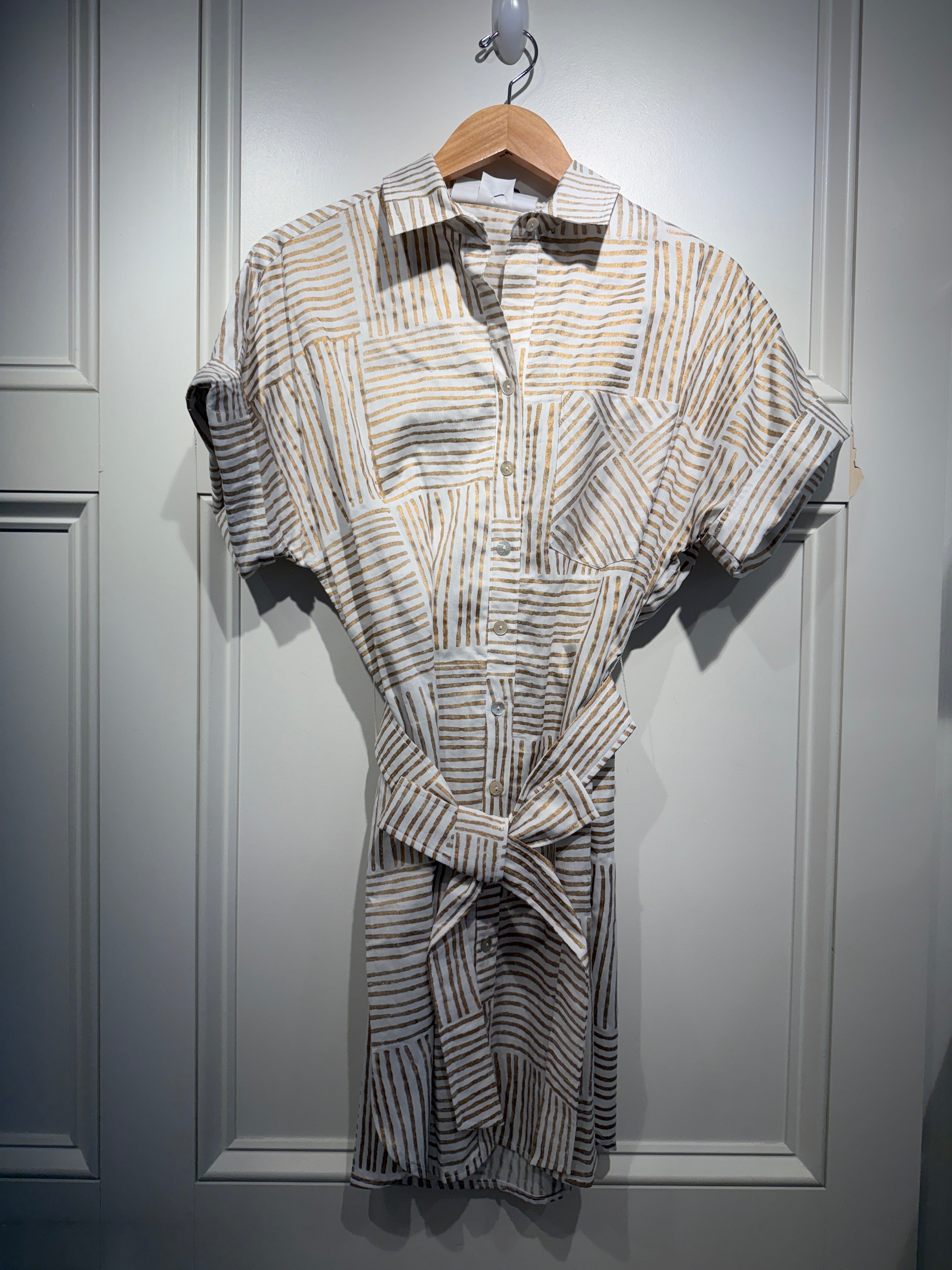 Finley Reese Dress Block Stripe