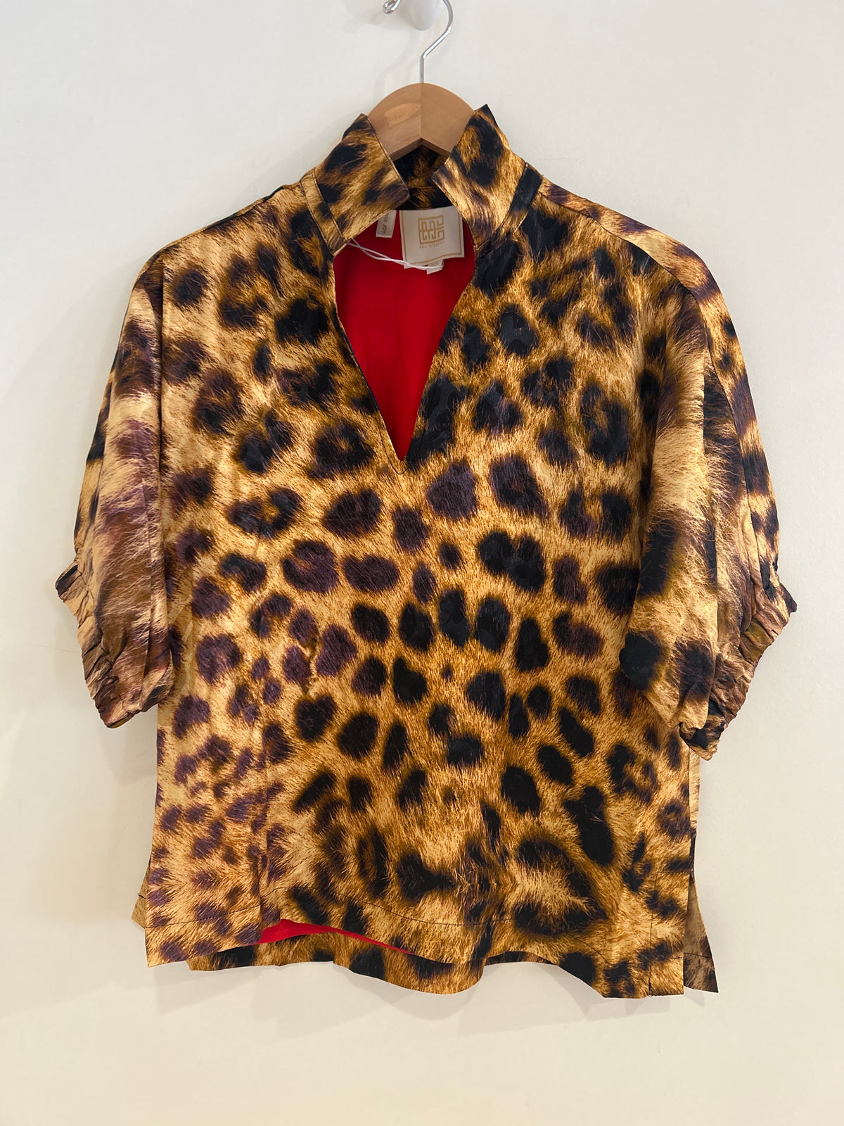Emily McCarthy Poppy Top Leopard