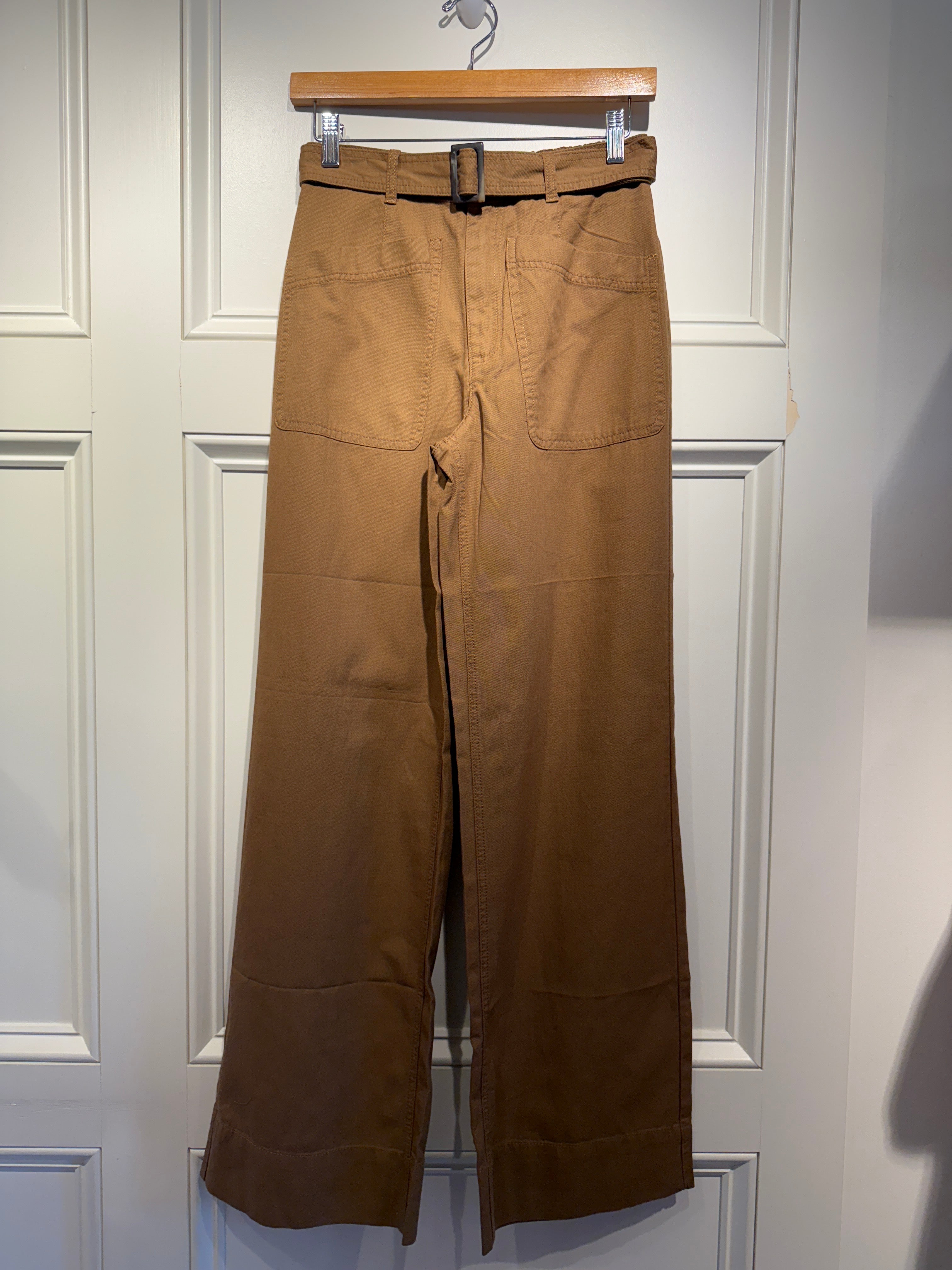 Lilla P Slant Pocket Twill Pants Pecan