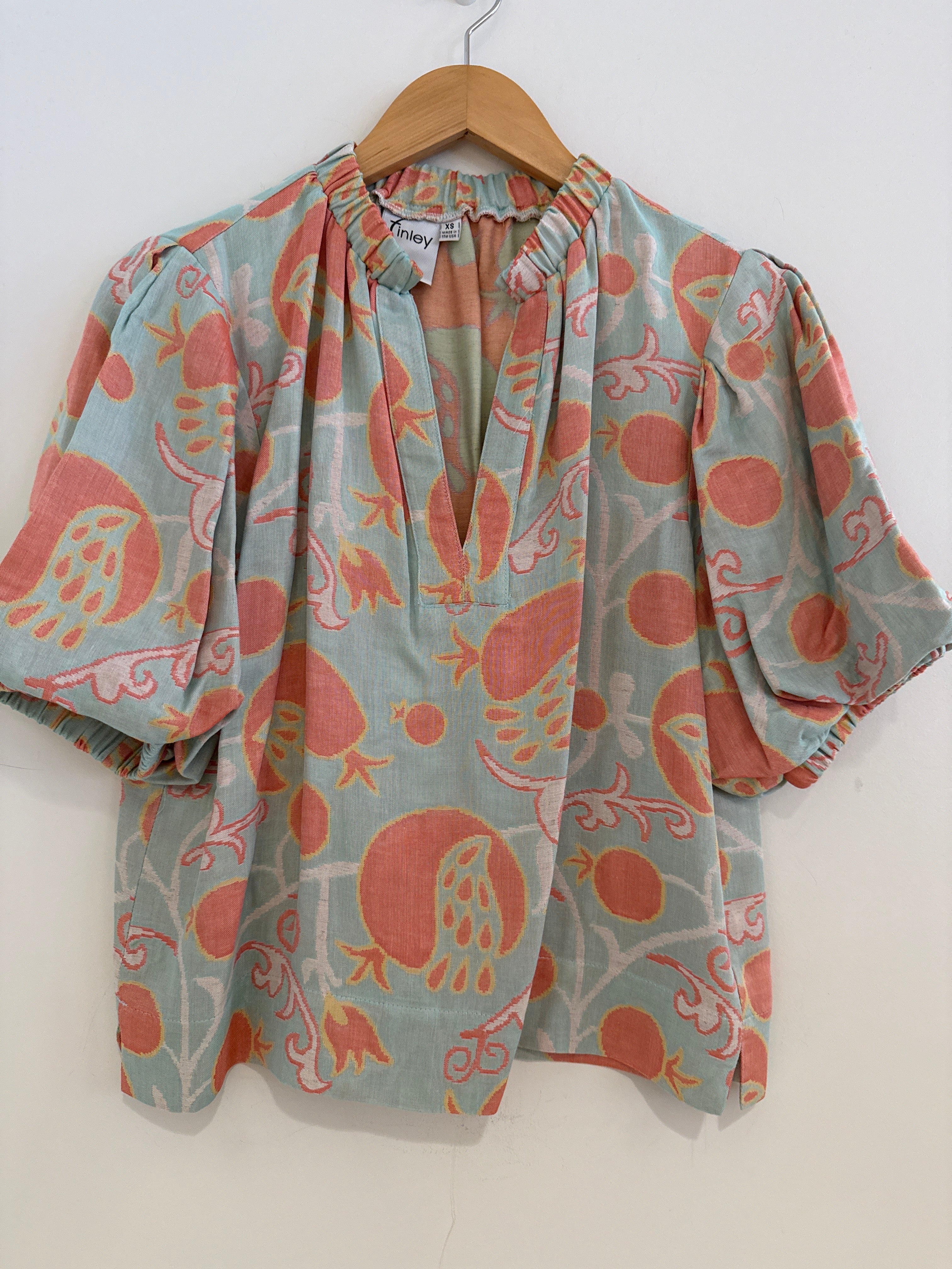 Finley Marcie Popover Nomad Jacquard