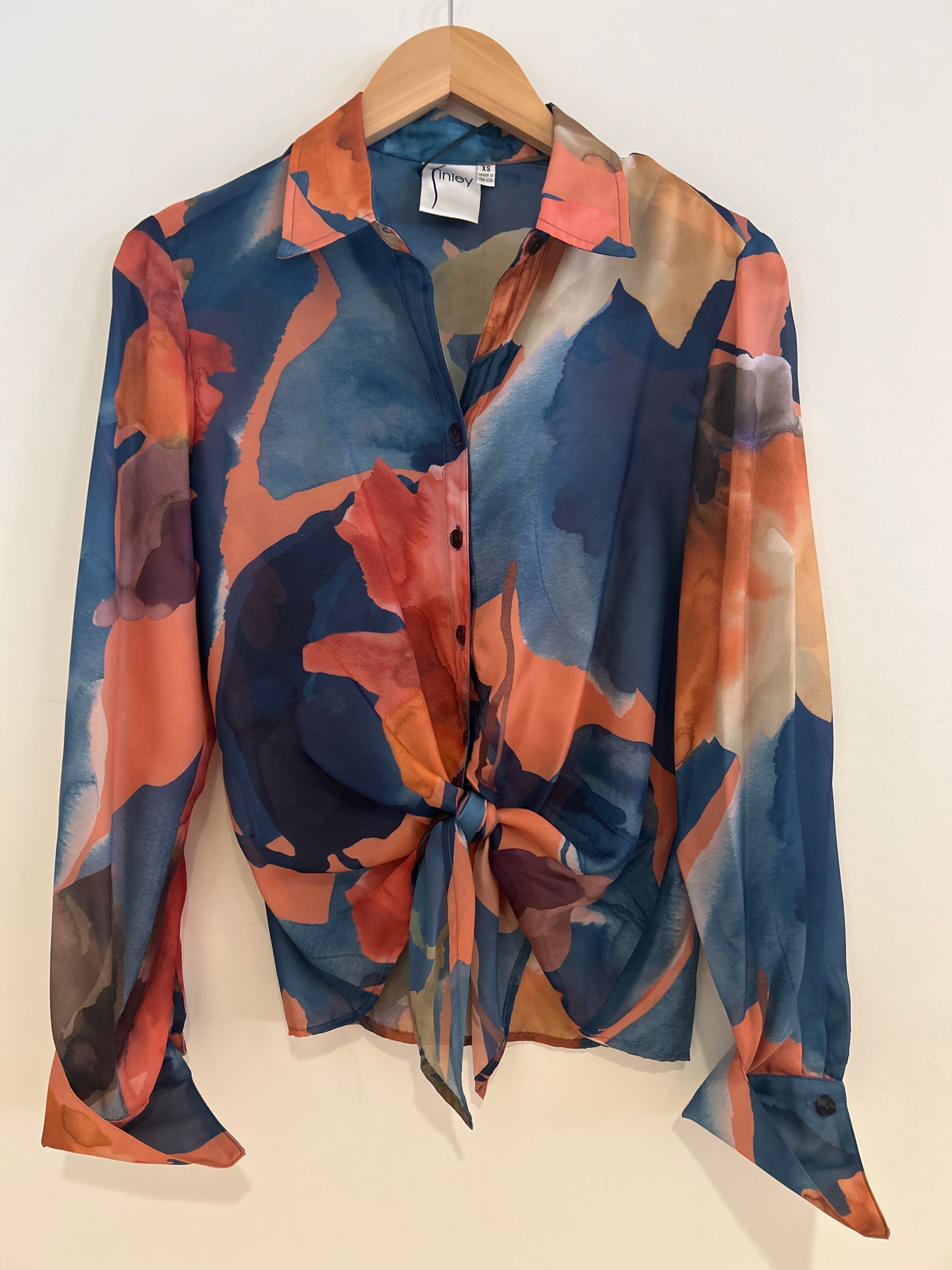 Finley Lindy Top Sunset Floral