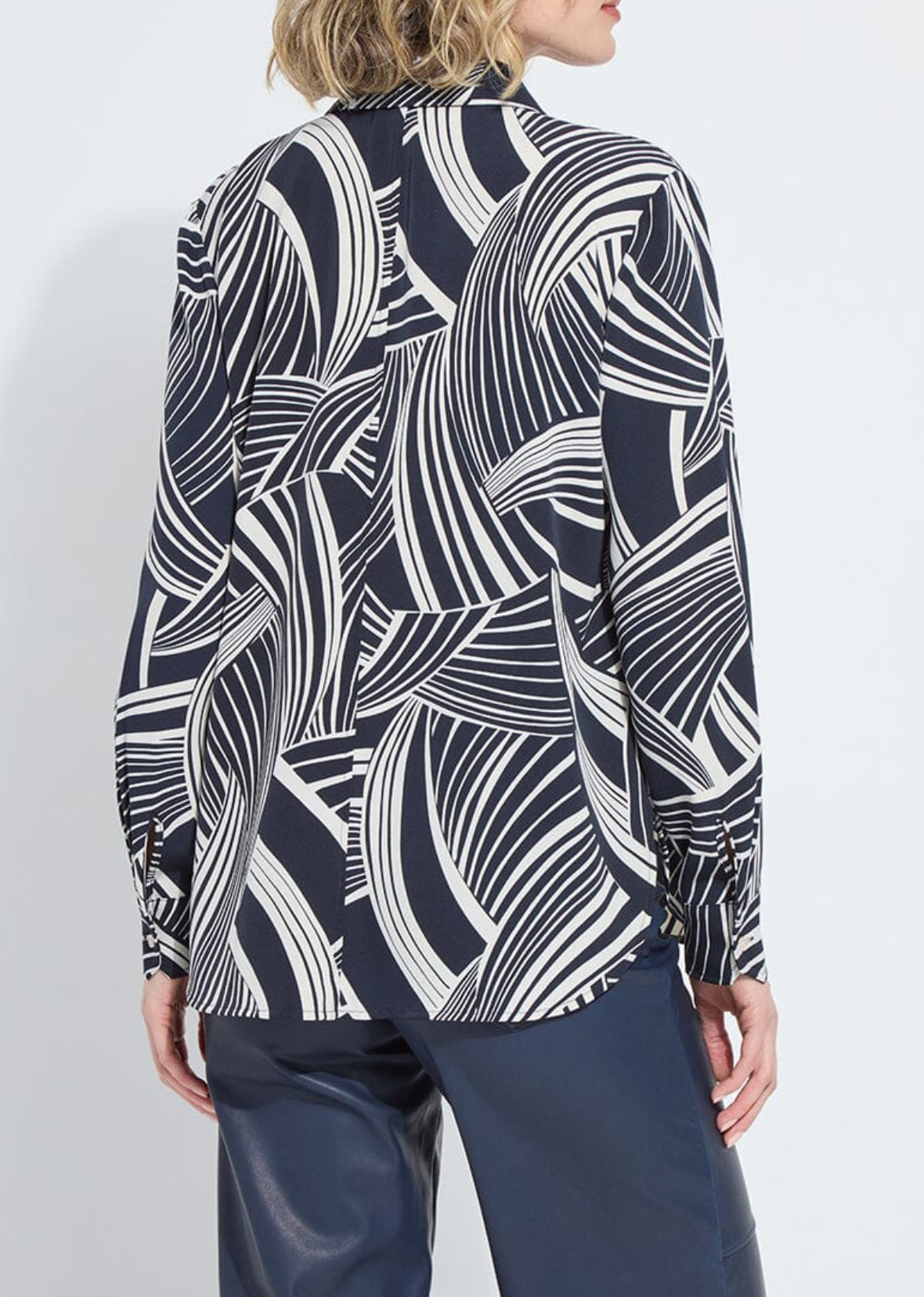 Lysse Parker Button Down Printed Shirt Winter