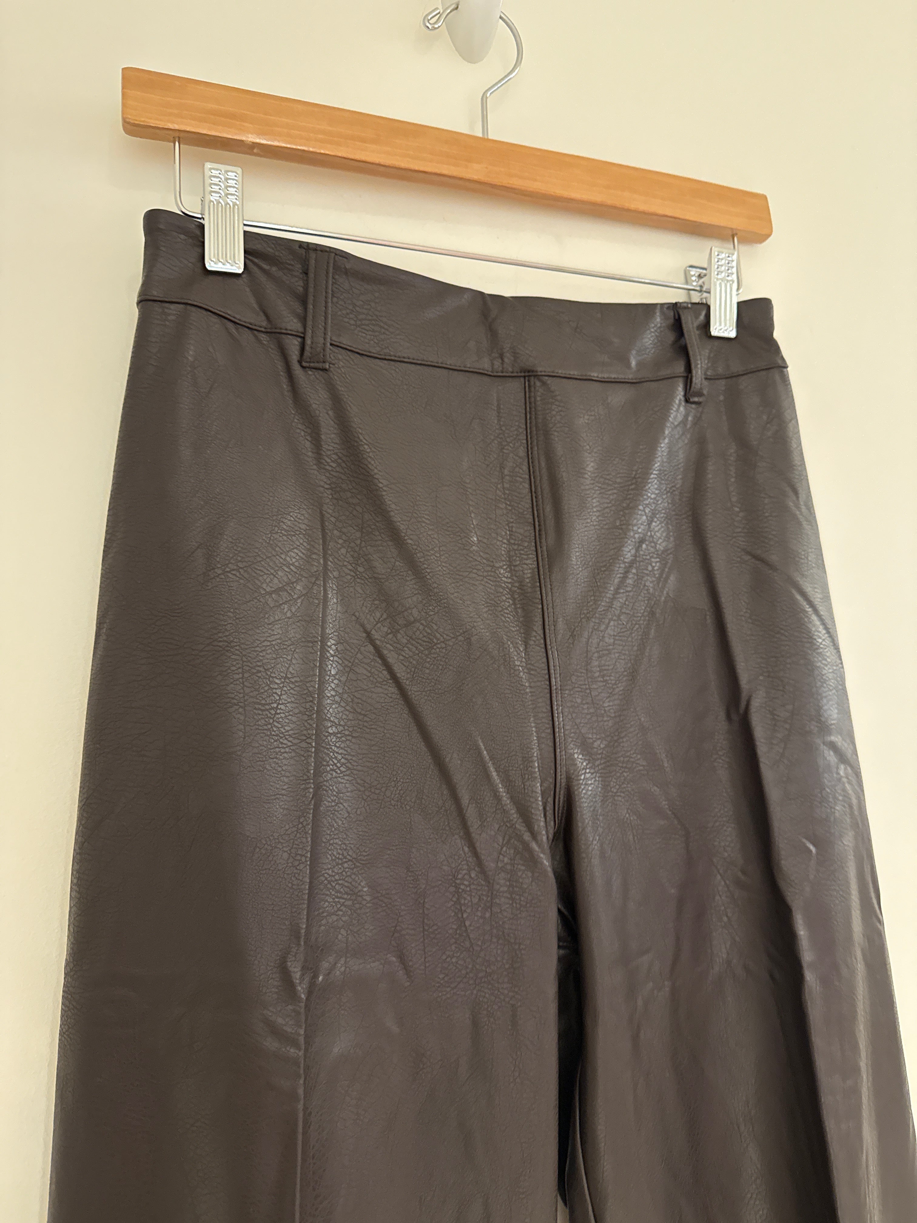 Lysse Vegan Leather Pant Chocolate