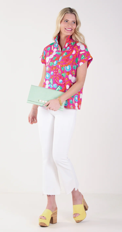 Emily McCarthy Poppy Popover Top Jewelry Box
