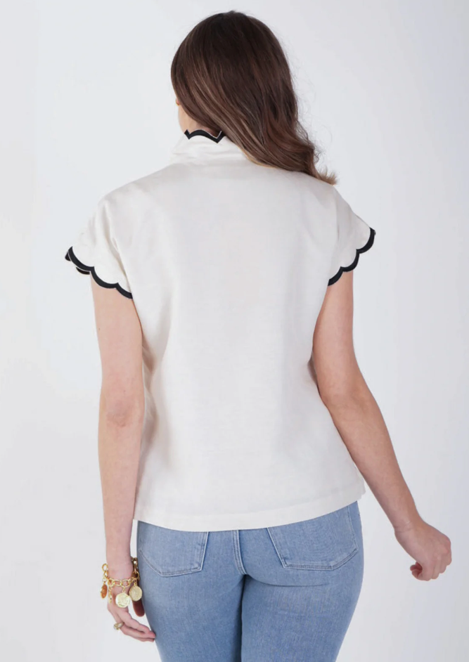 Emily McCarthy Orchid Top-Birch
