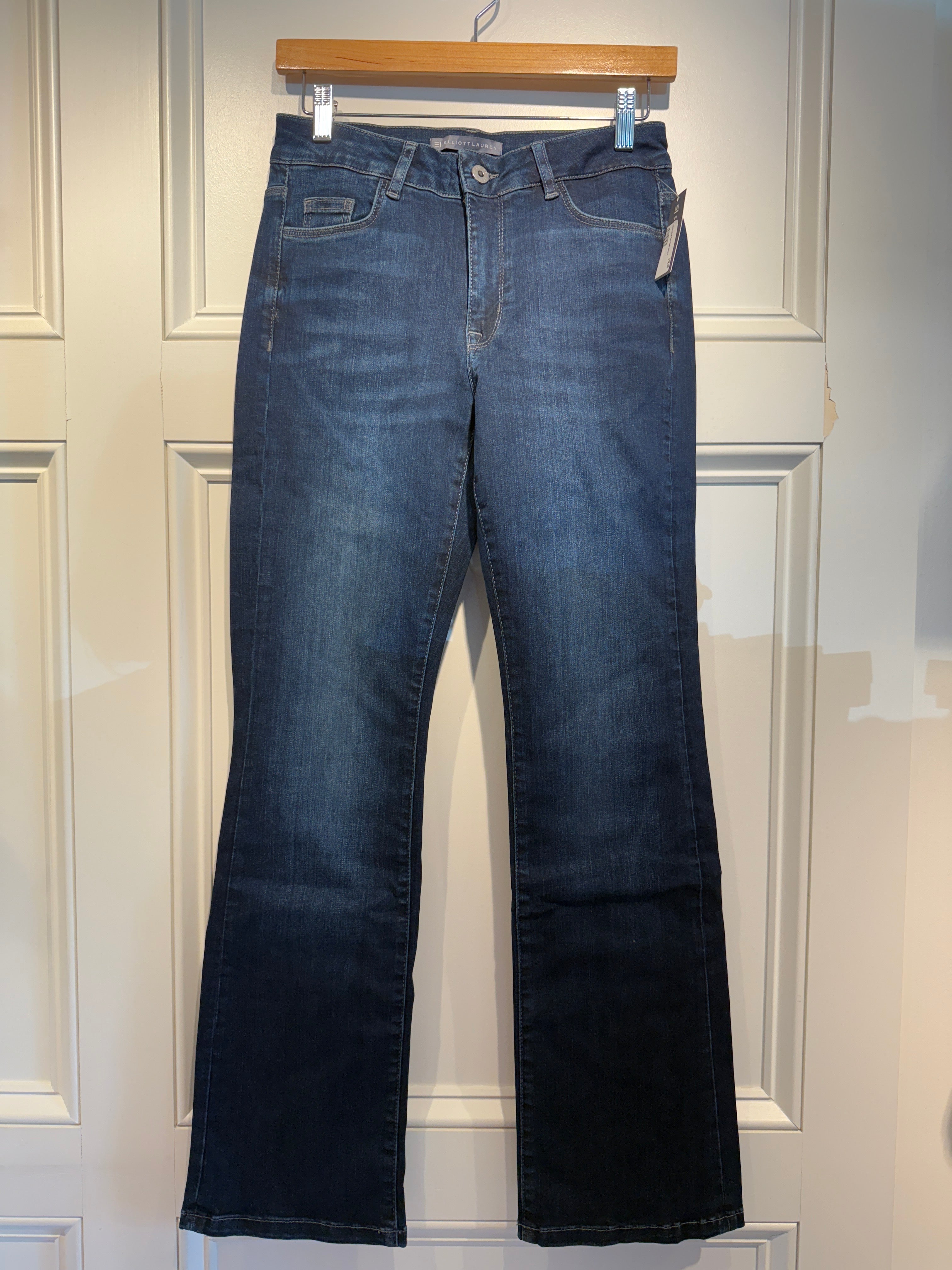 Elliott Lauren Dark Wash Denim Jeans