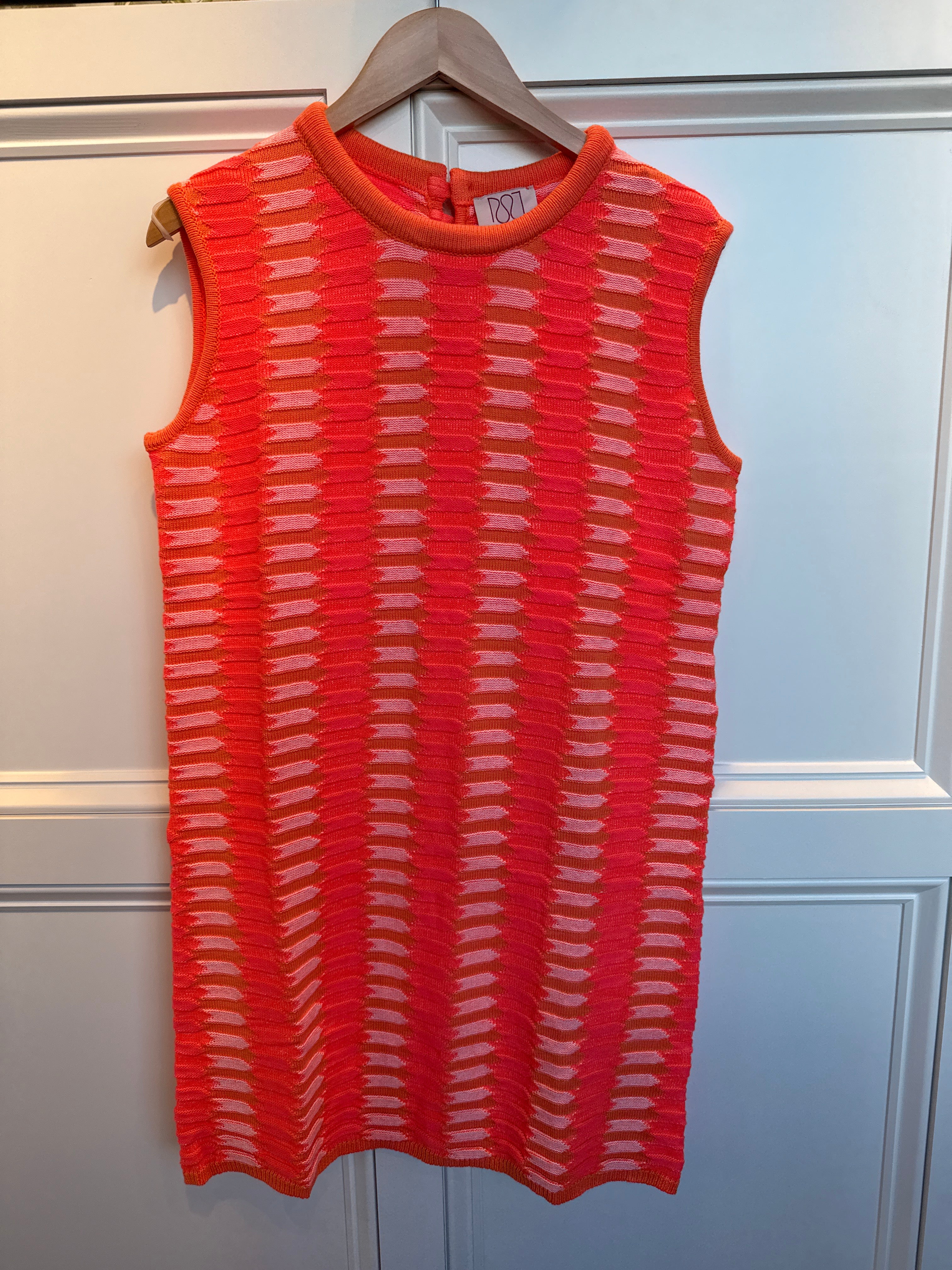 Anna Cate Wells Dress Bright Orange