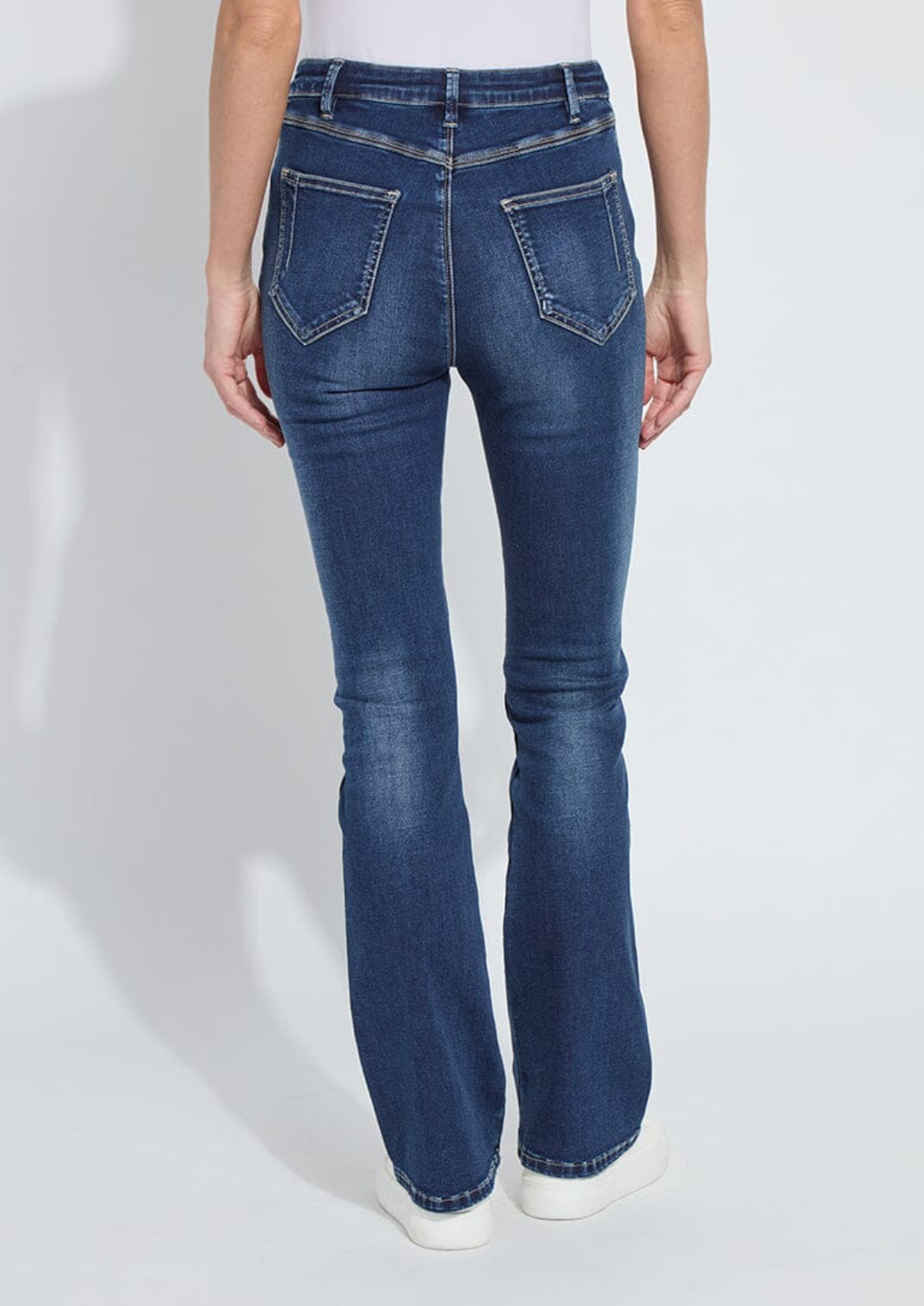 Lysse Estelle Flare Denim Dark Midwash