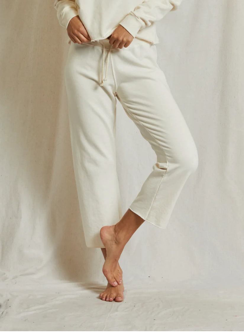 Perfect White Tee Jamaica Straight Leg Sweatpants Sugar