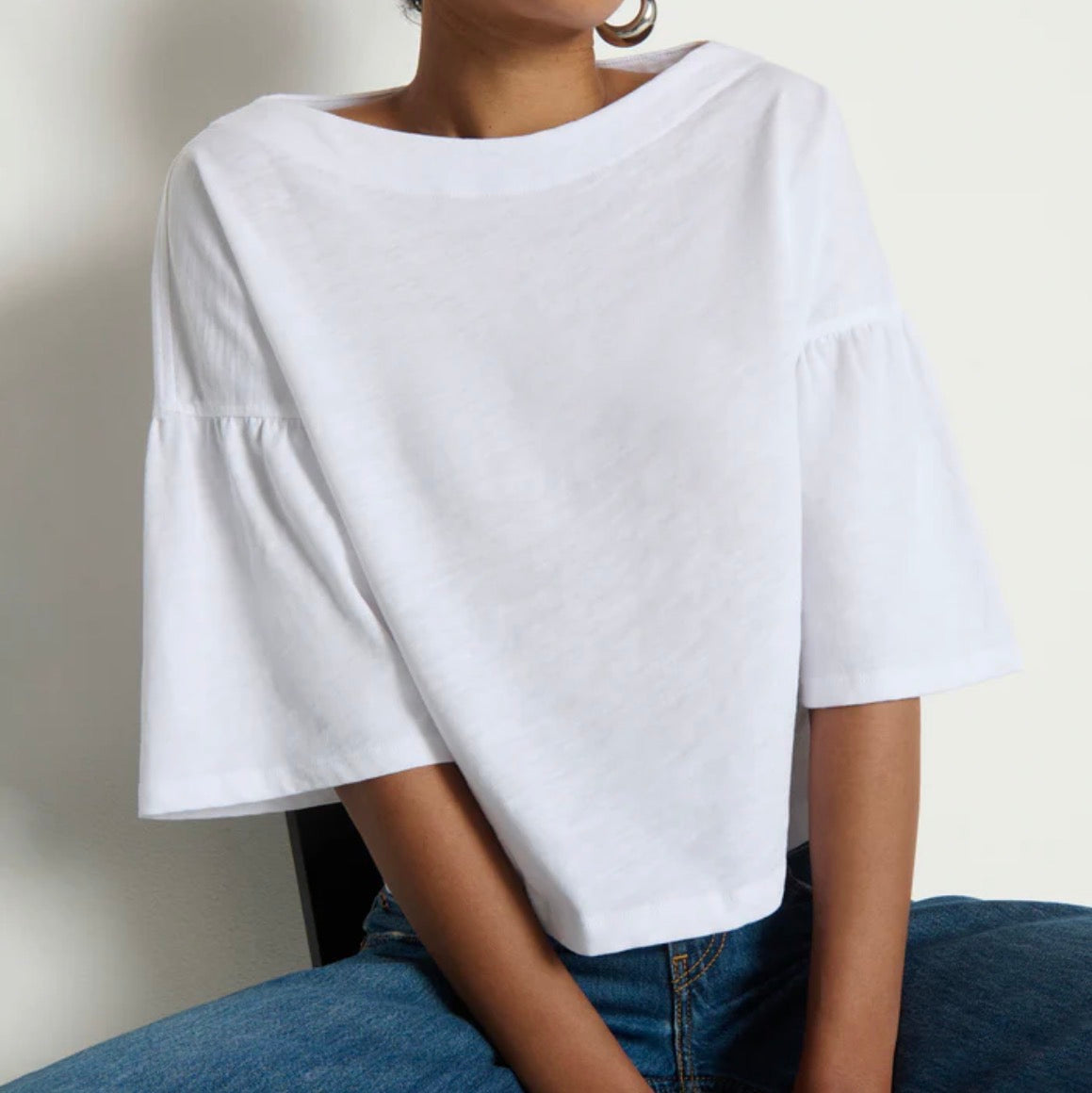 Nation Angeline Top Optic White