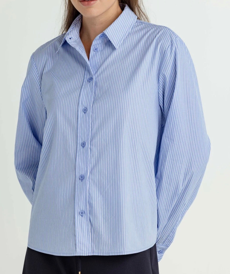 Sundays Jude Shirt Cambridge Stripe