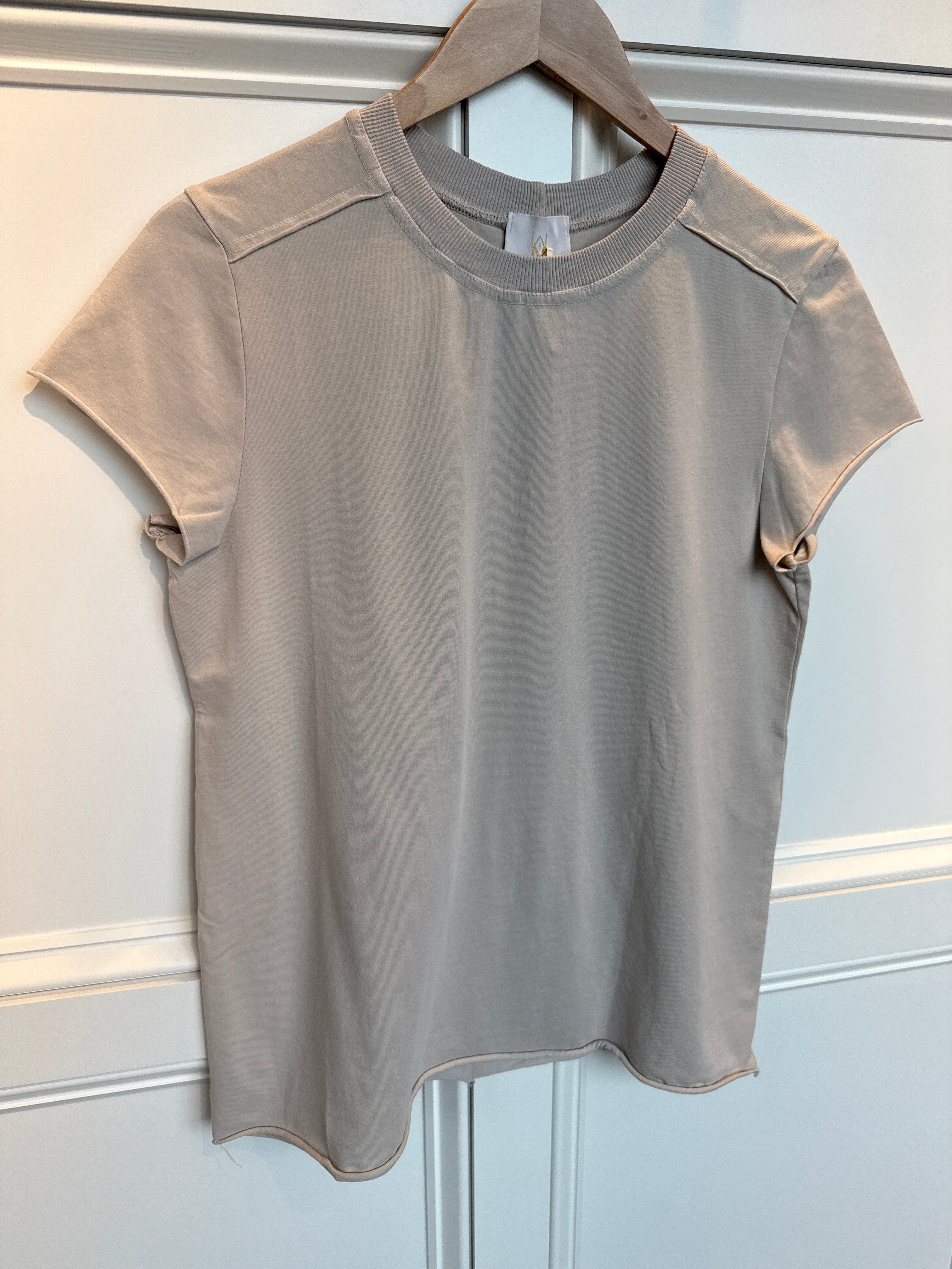 Milio Milano Back Seam Short Sleeve Tee