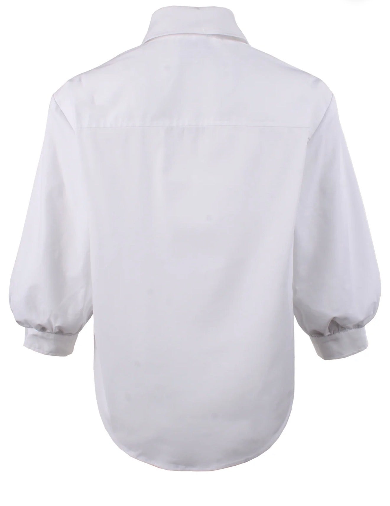Finley Cora Shirt White Poplin