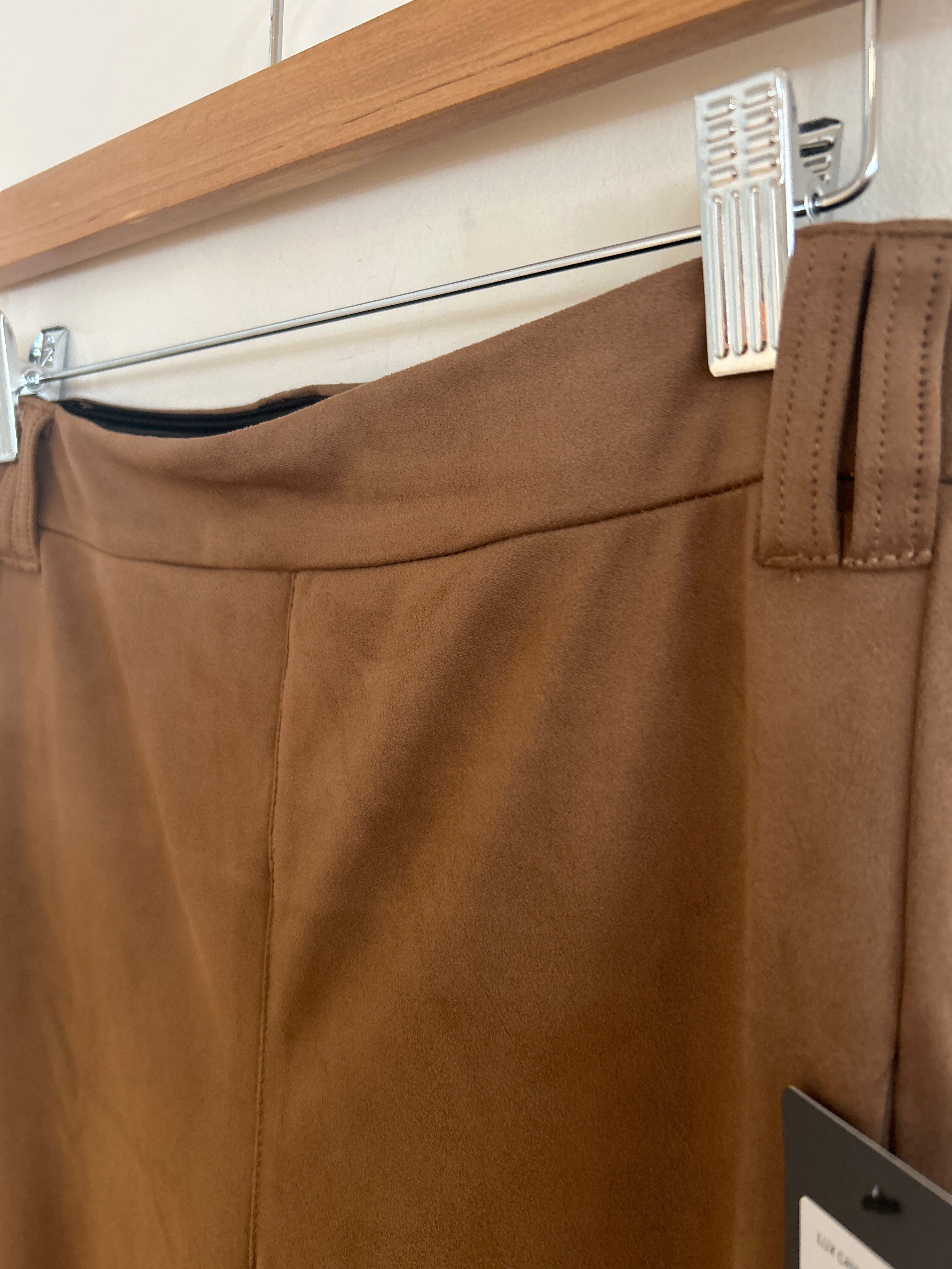 Lysse Vionette Faux Suede Pants Camel