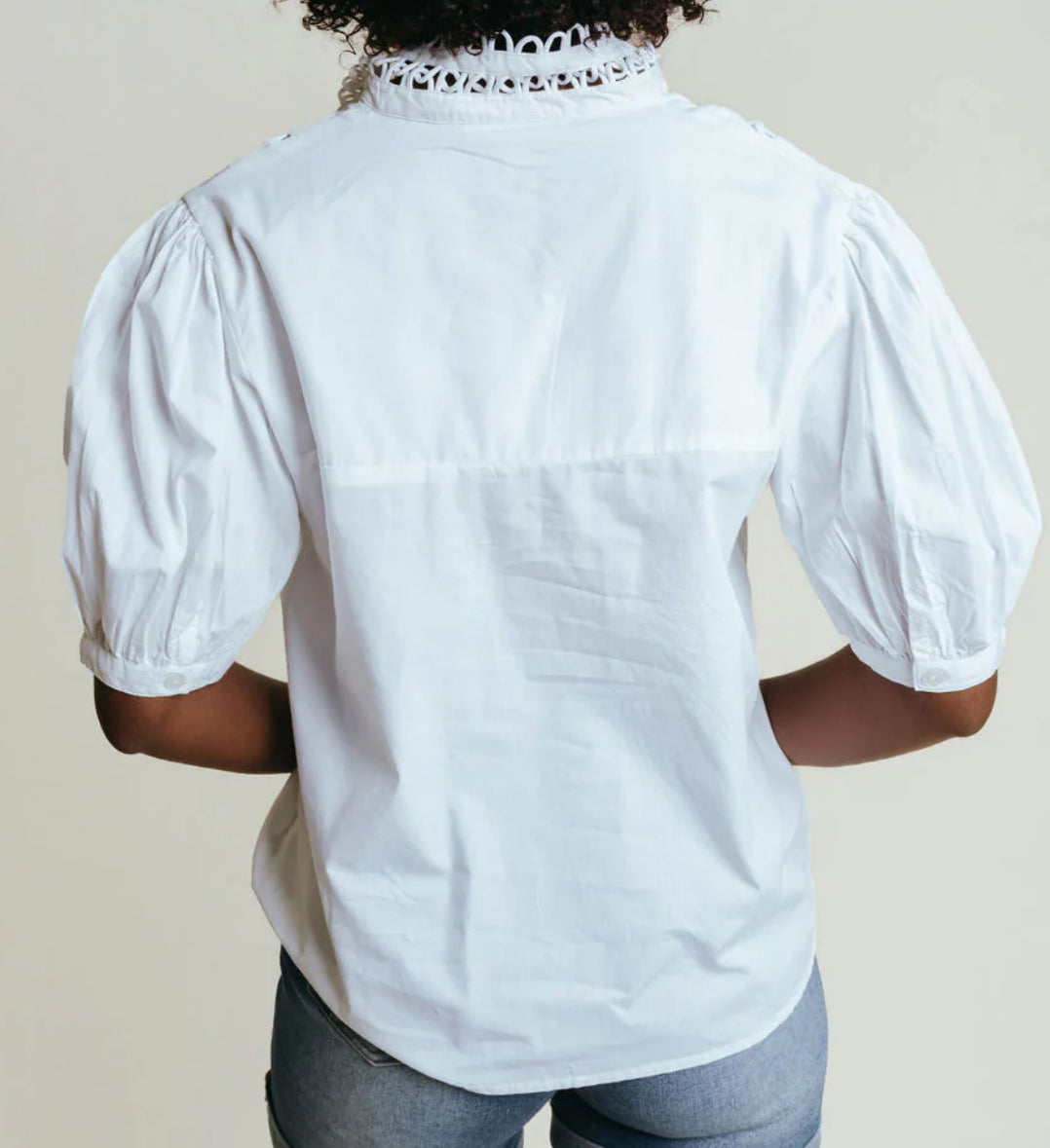 LaRoque Hadley Blouse White