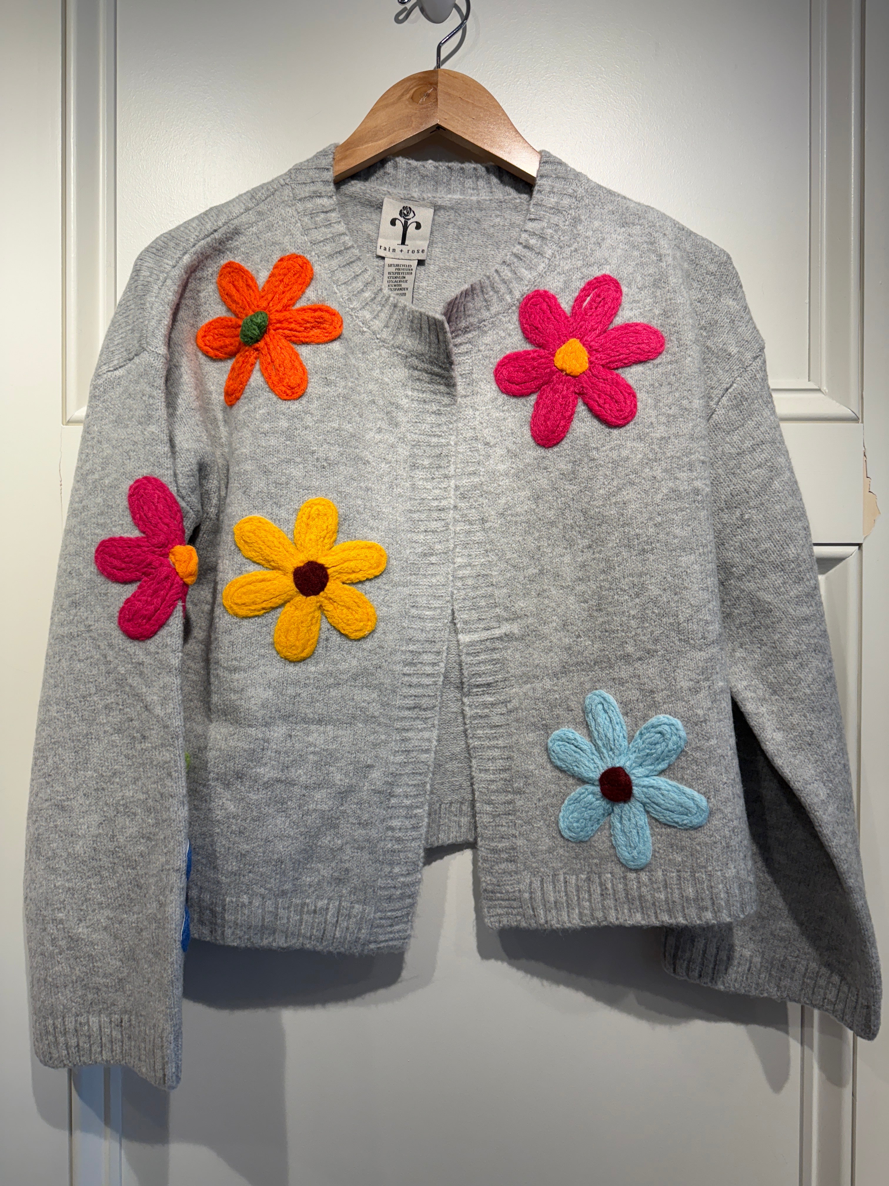 R+R Flower Cardigan