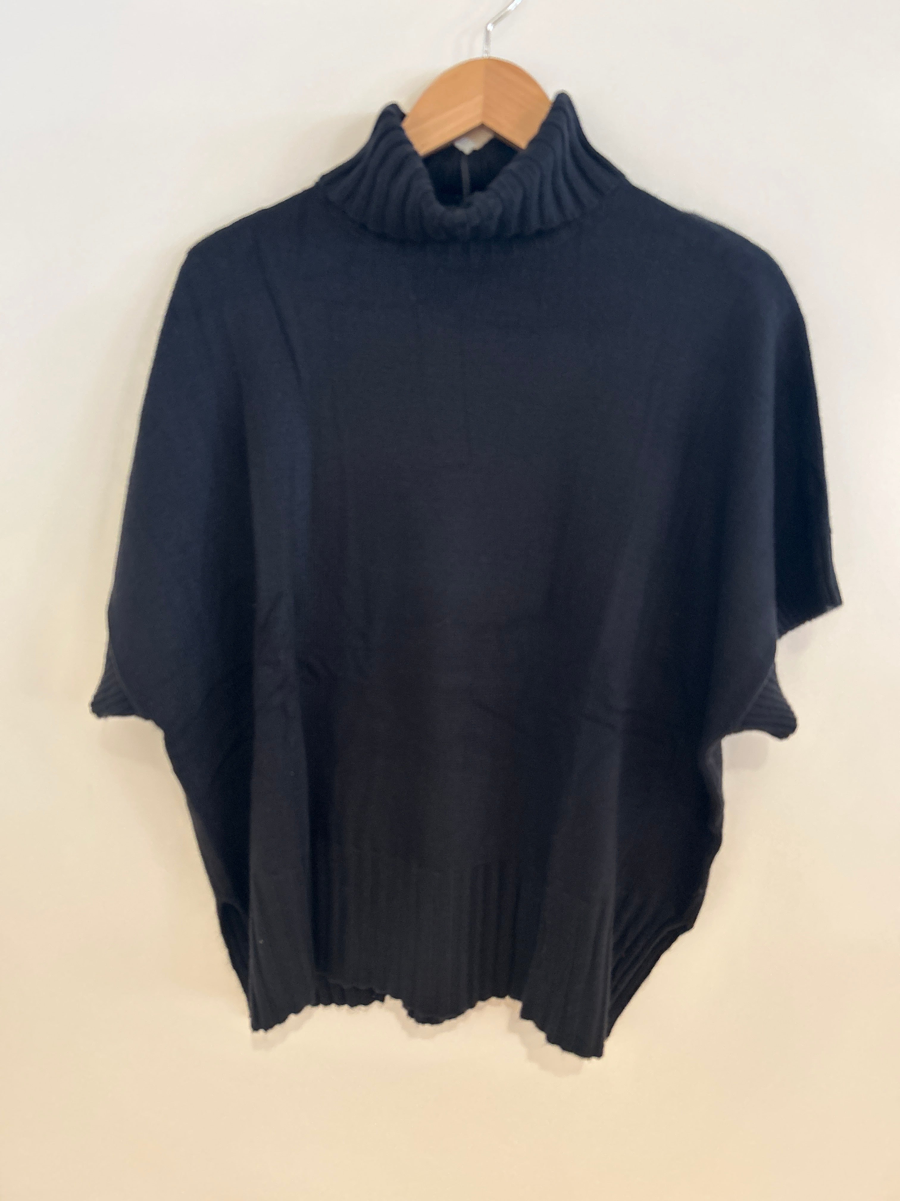 Turtleneck Short Sleeve Sweater