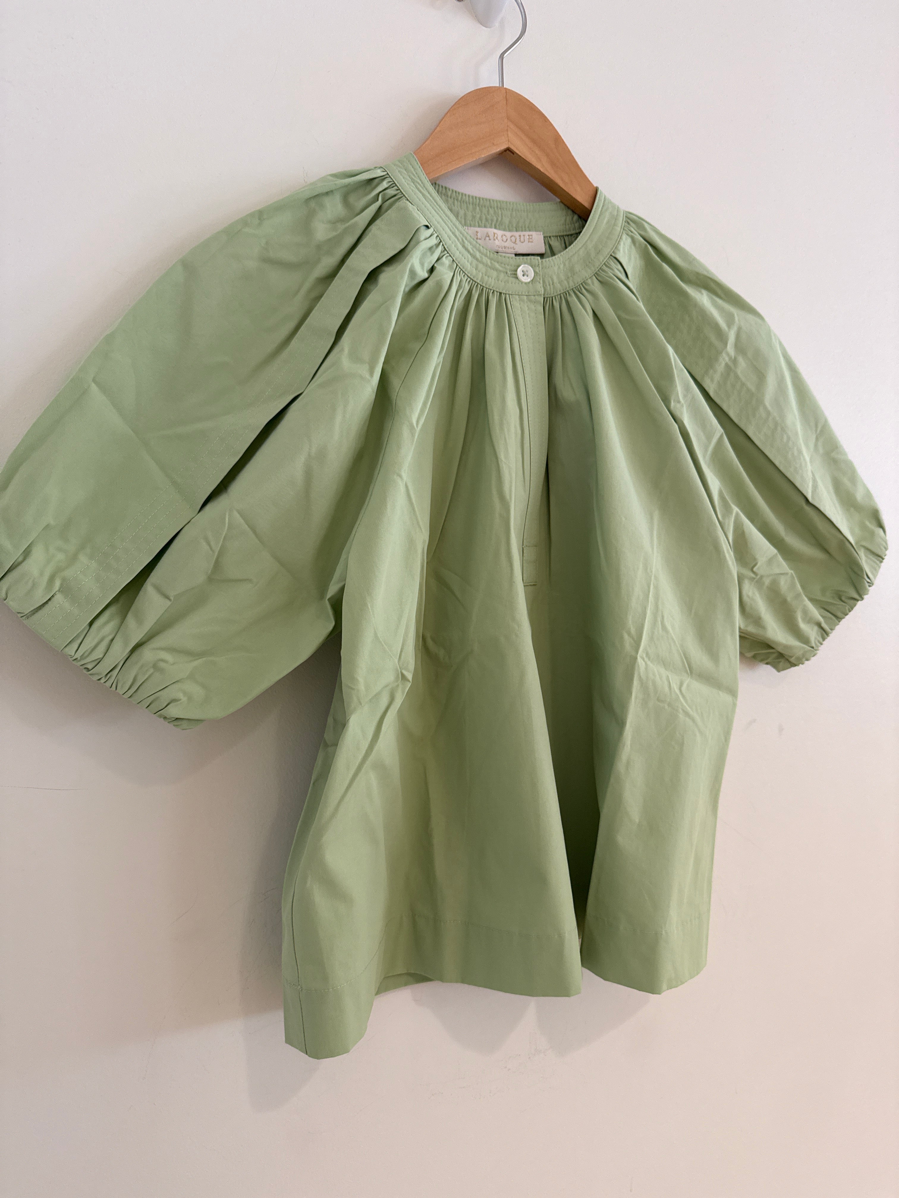LaRoque Henley Top Sage