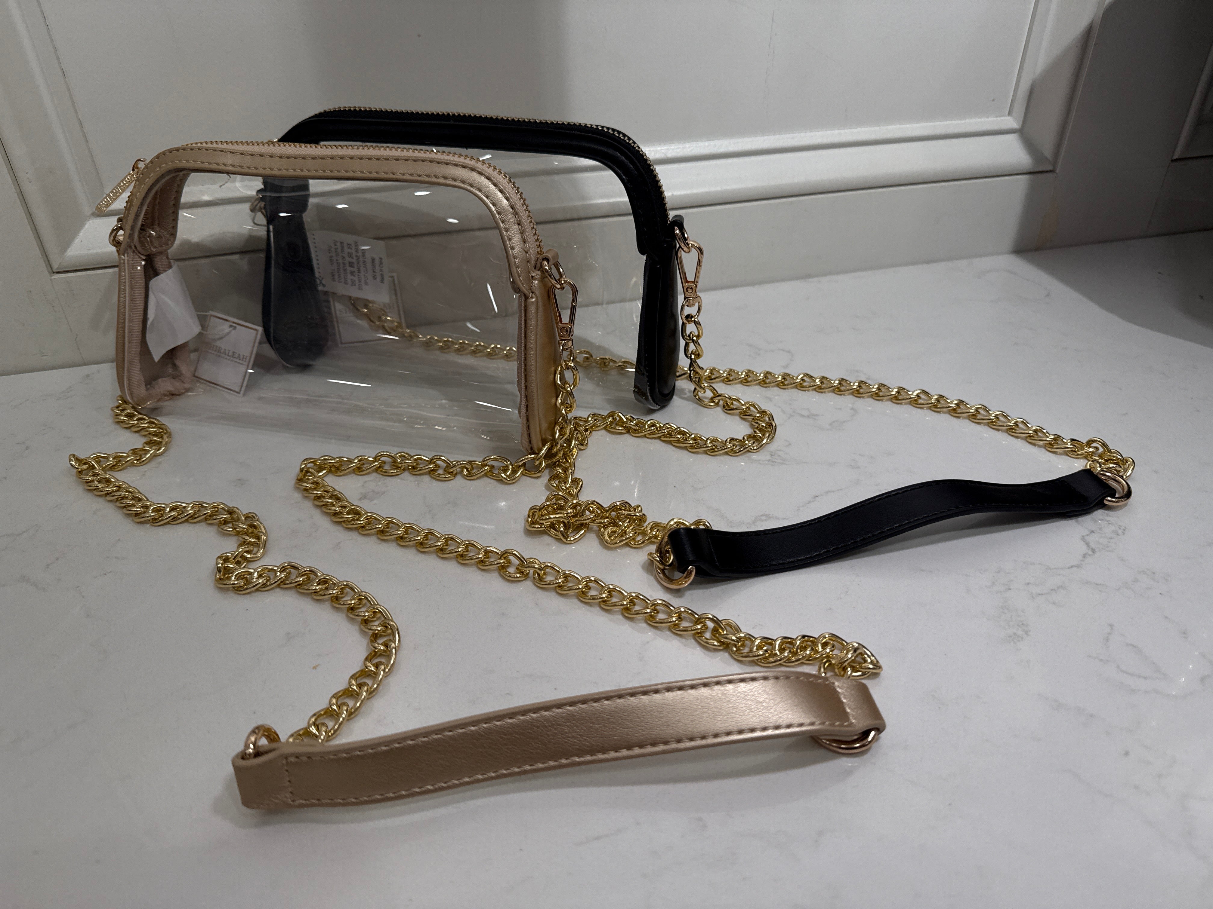Taylor Clear Crossbody Handbag