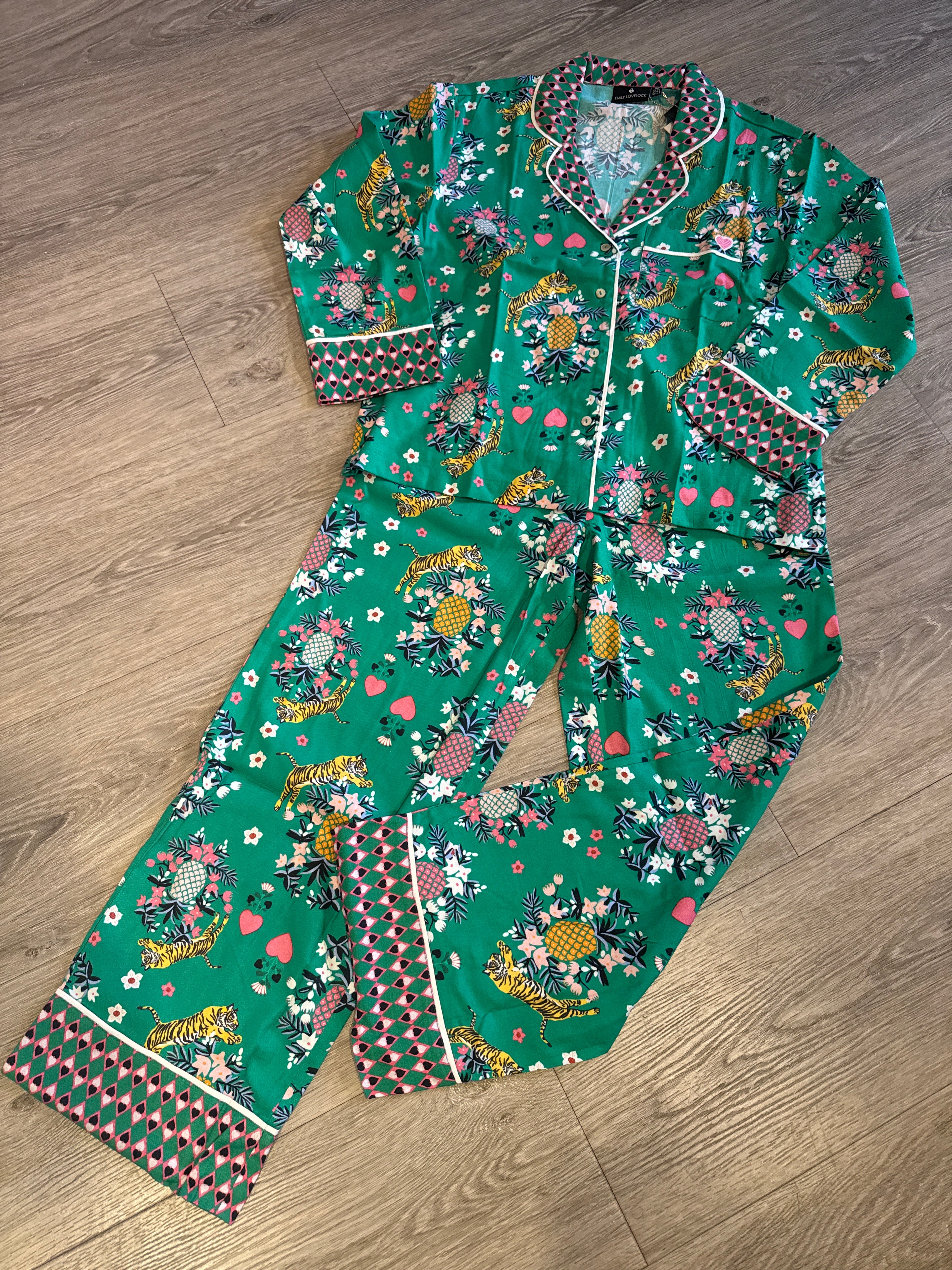 Emily Lovelock Pajama Set Pants