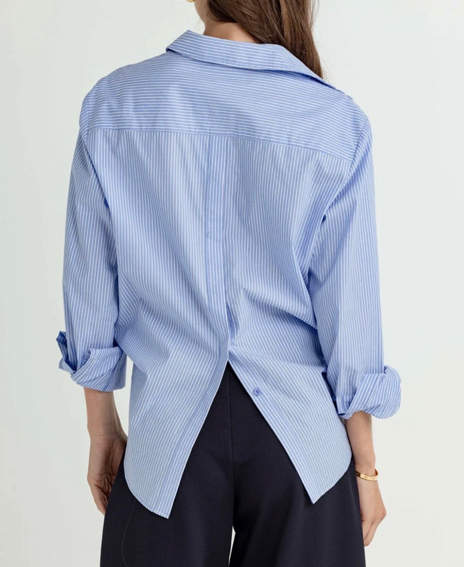 Sundays Jude Shirt Cambridge Stripe