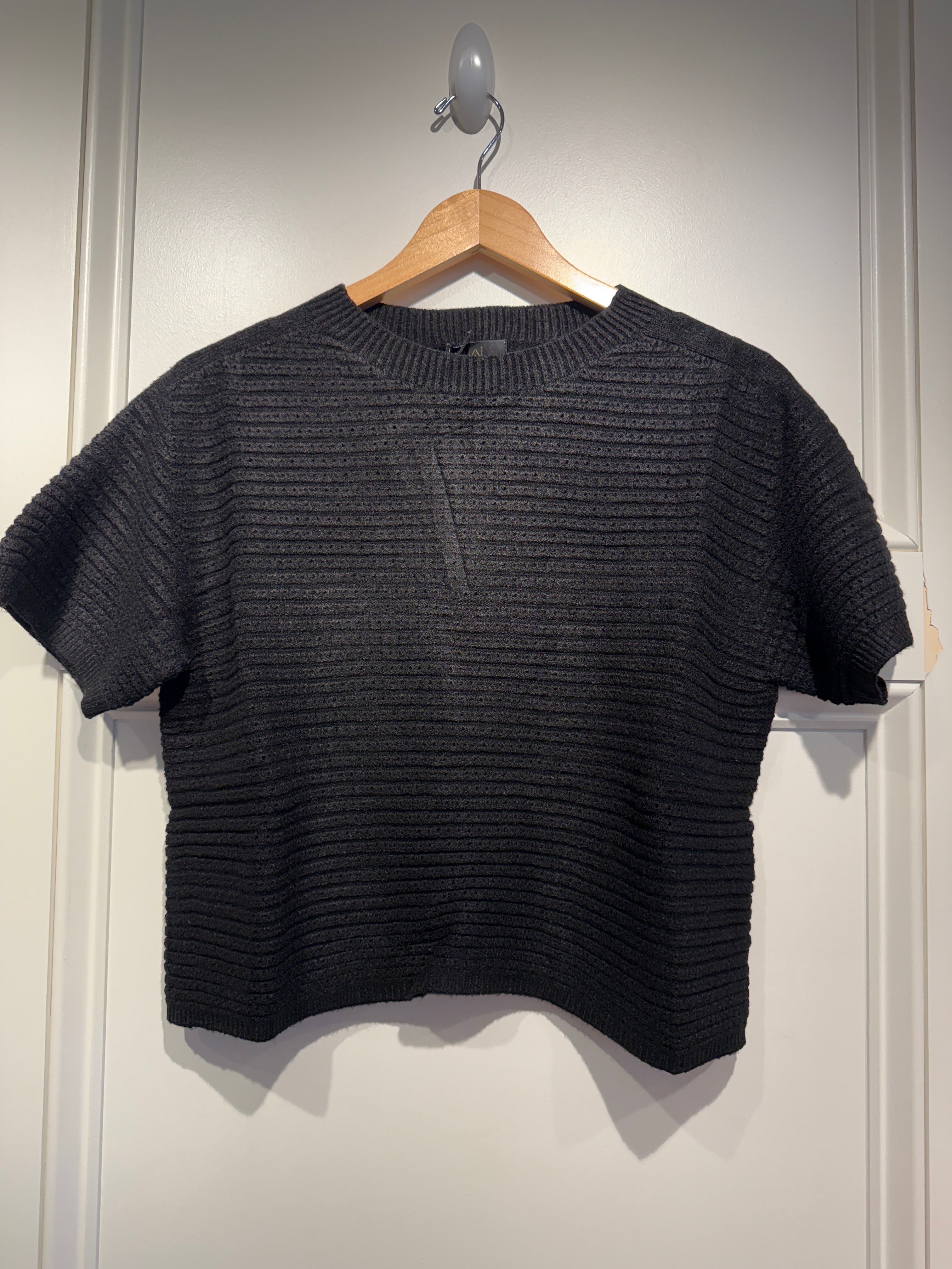 Milio Milano Lace Knit Sweater Black