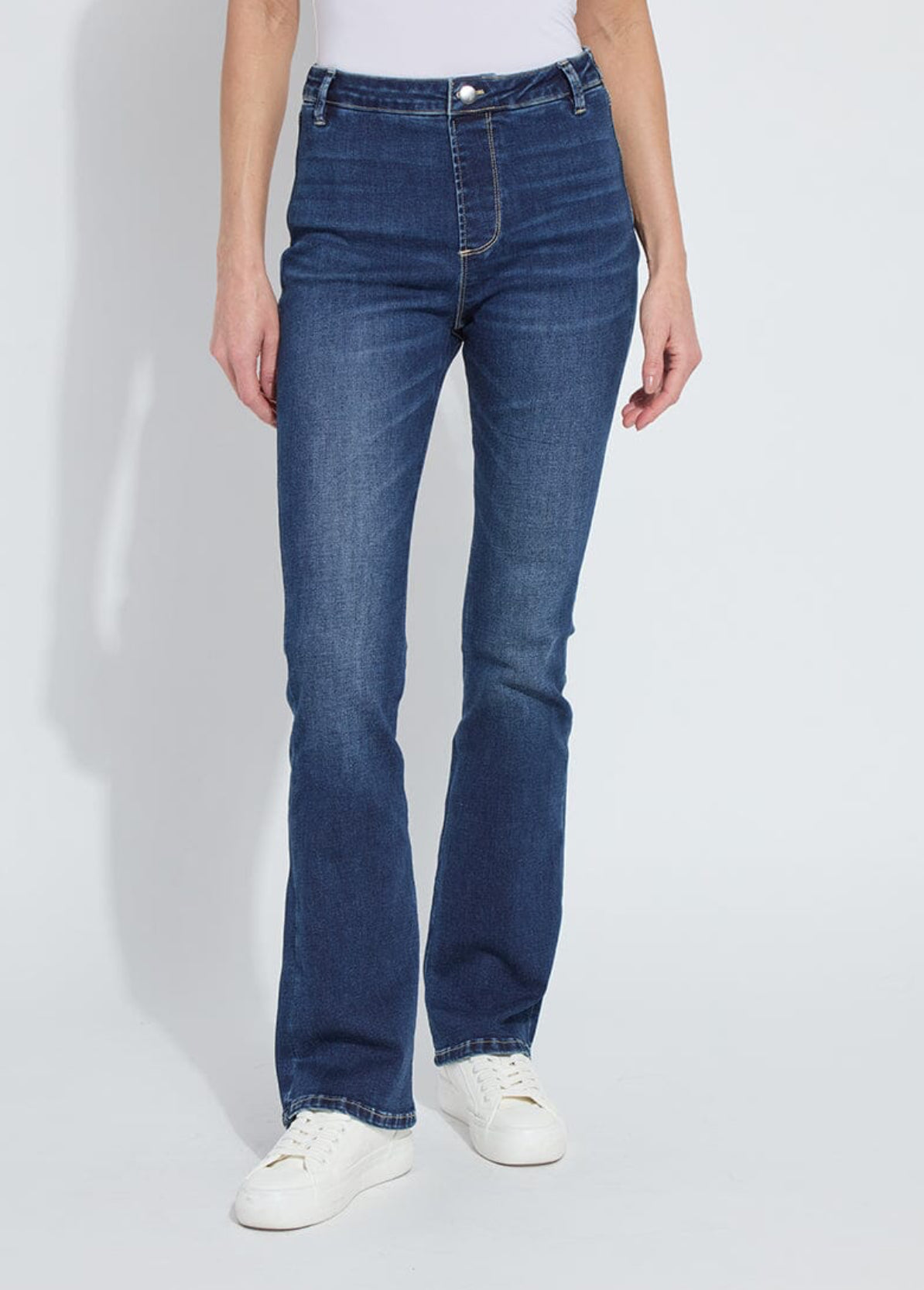Lysse Estelle Flare Denim Dark Midwash